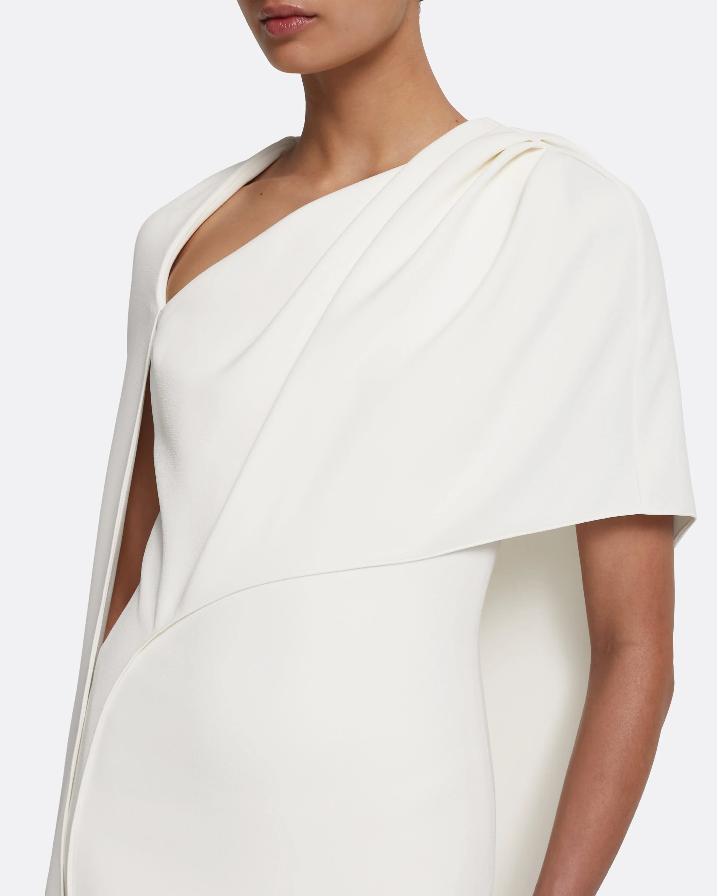 Contessa Long Dress in Ivory - Image 8