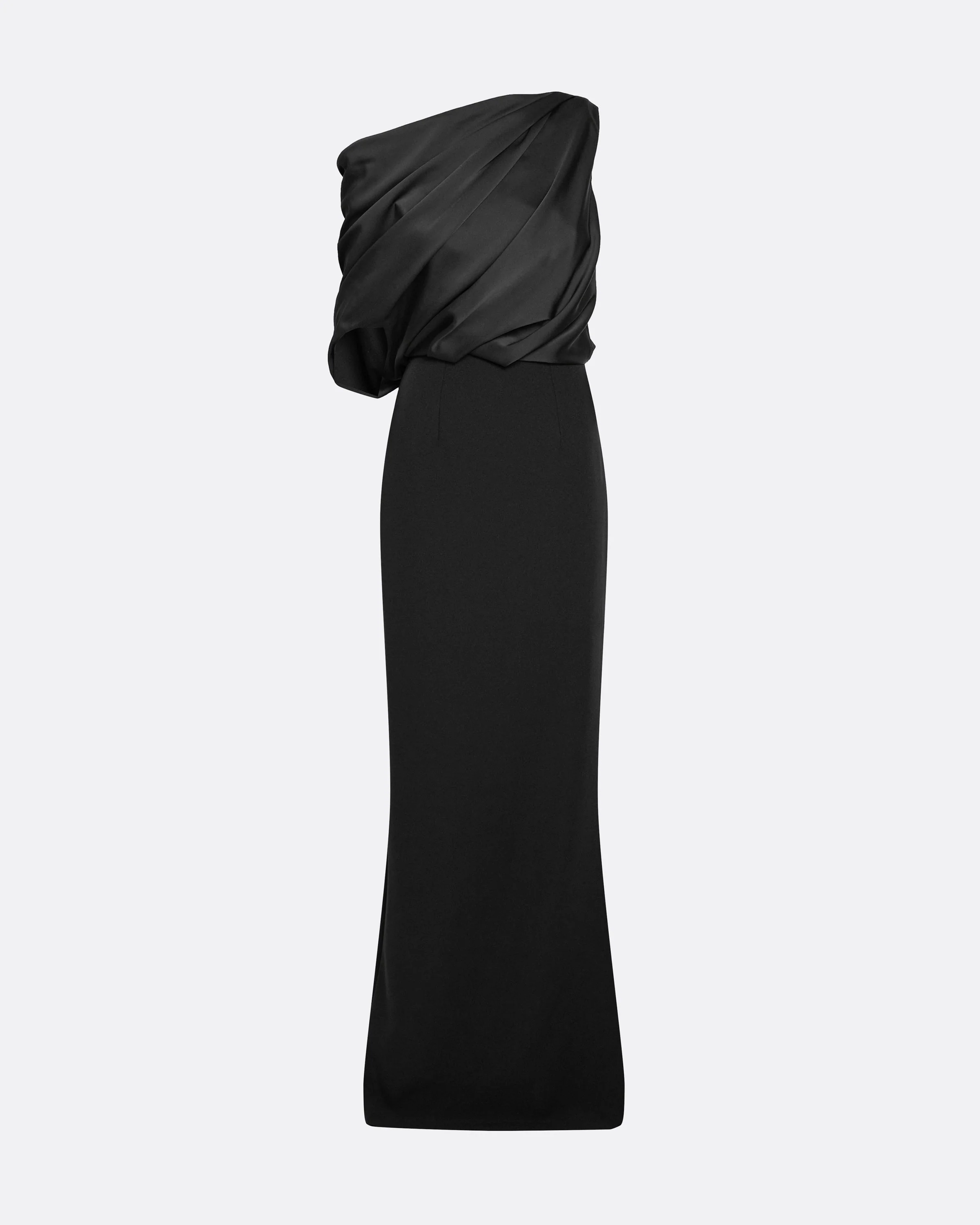 Costanza Long Dress in Black - Image 10