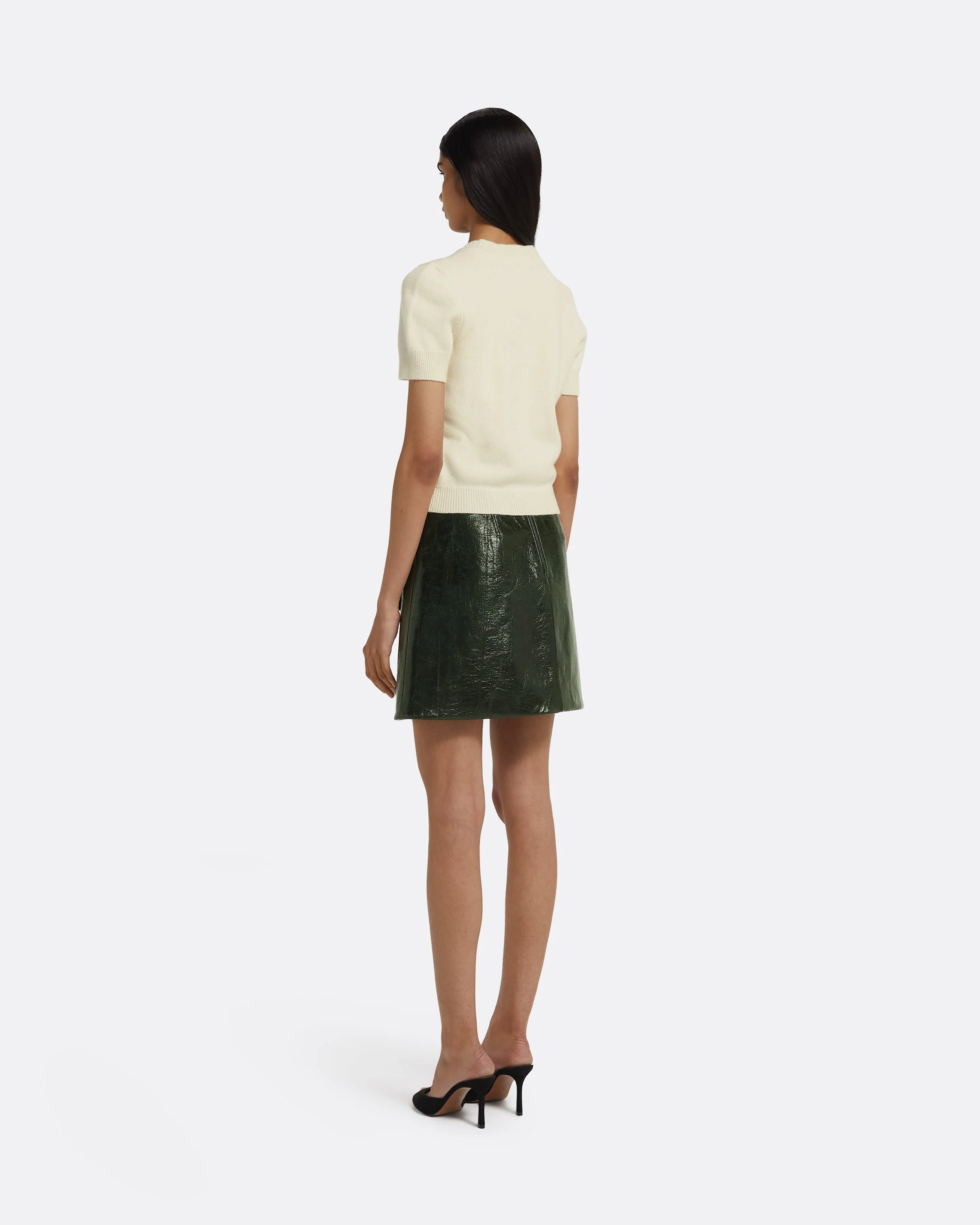 Dallas Skirt in Collard Green - Image 2