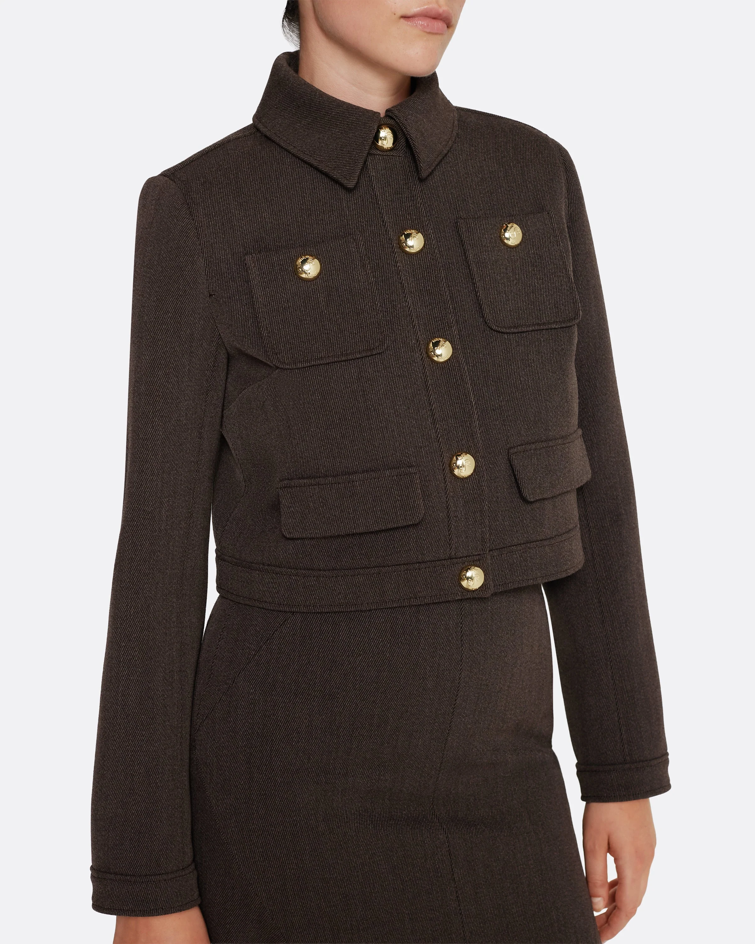 Darby Jacket in Soft Brown - Image 10