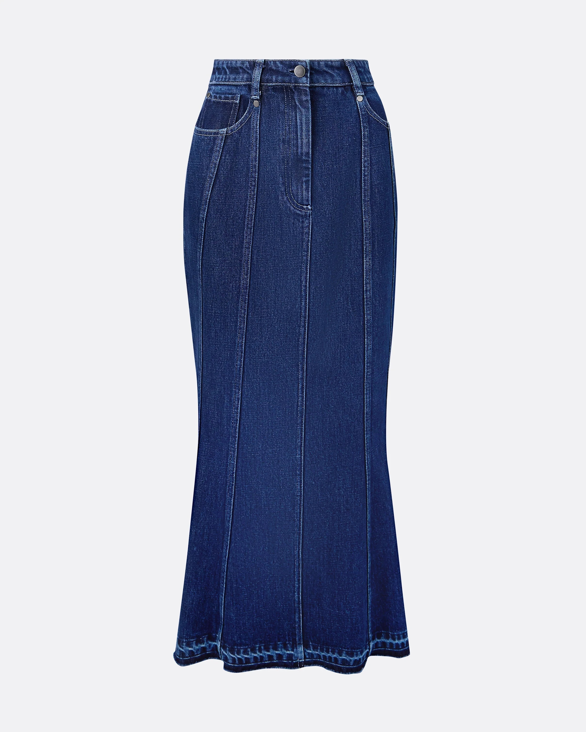 Deena Mid Wash Skirt - Image 5