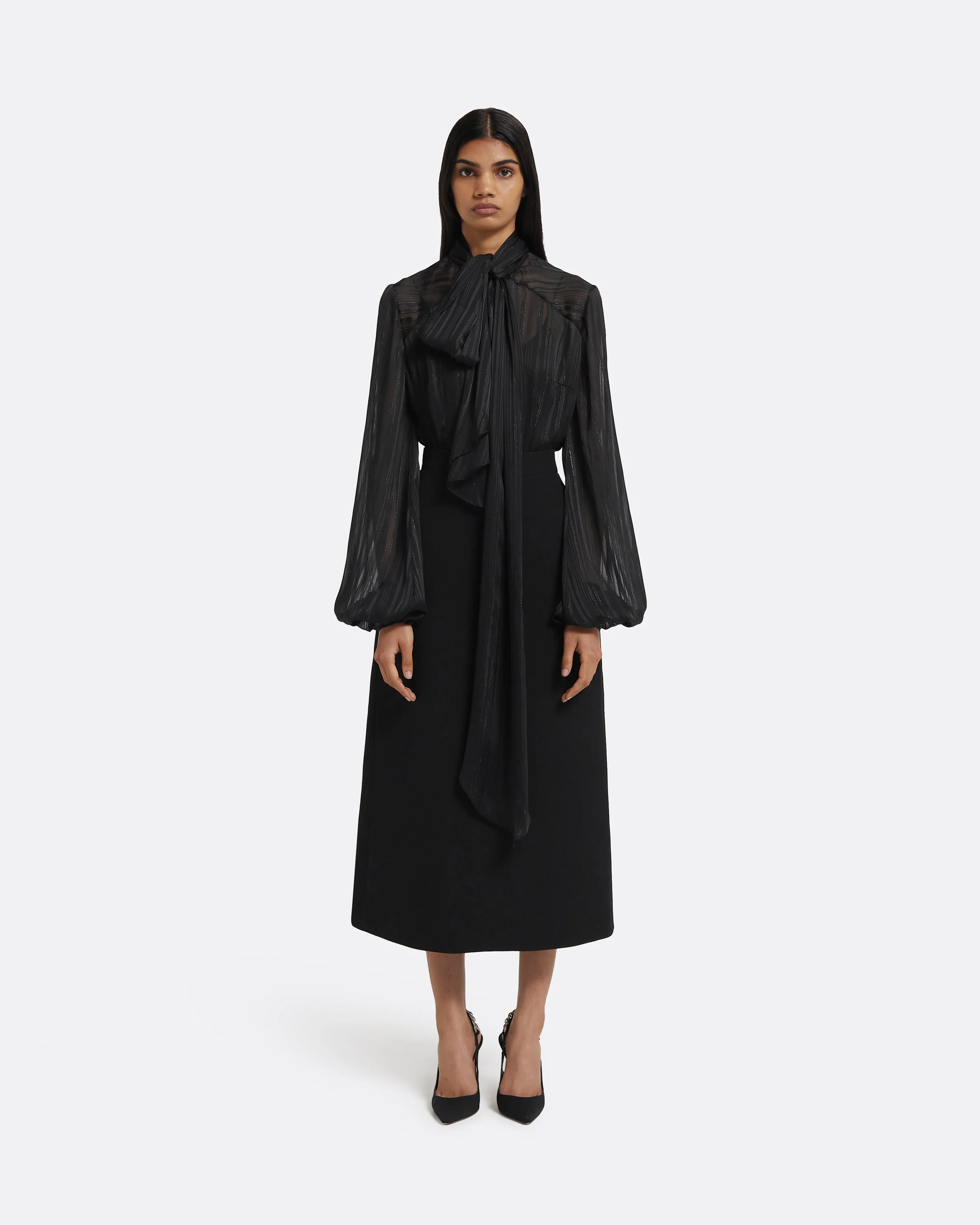 Delfinane Top in Black - Image 14