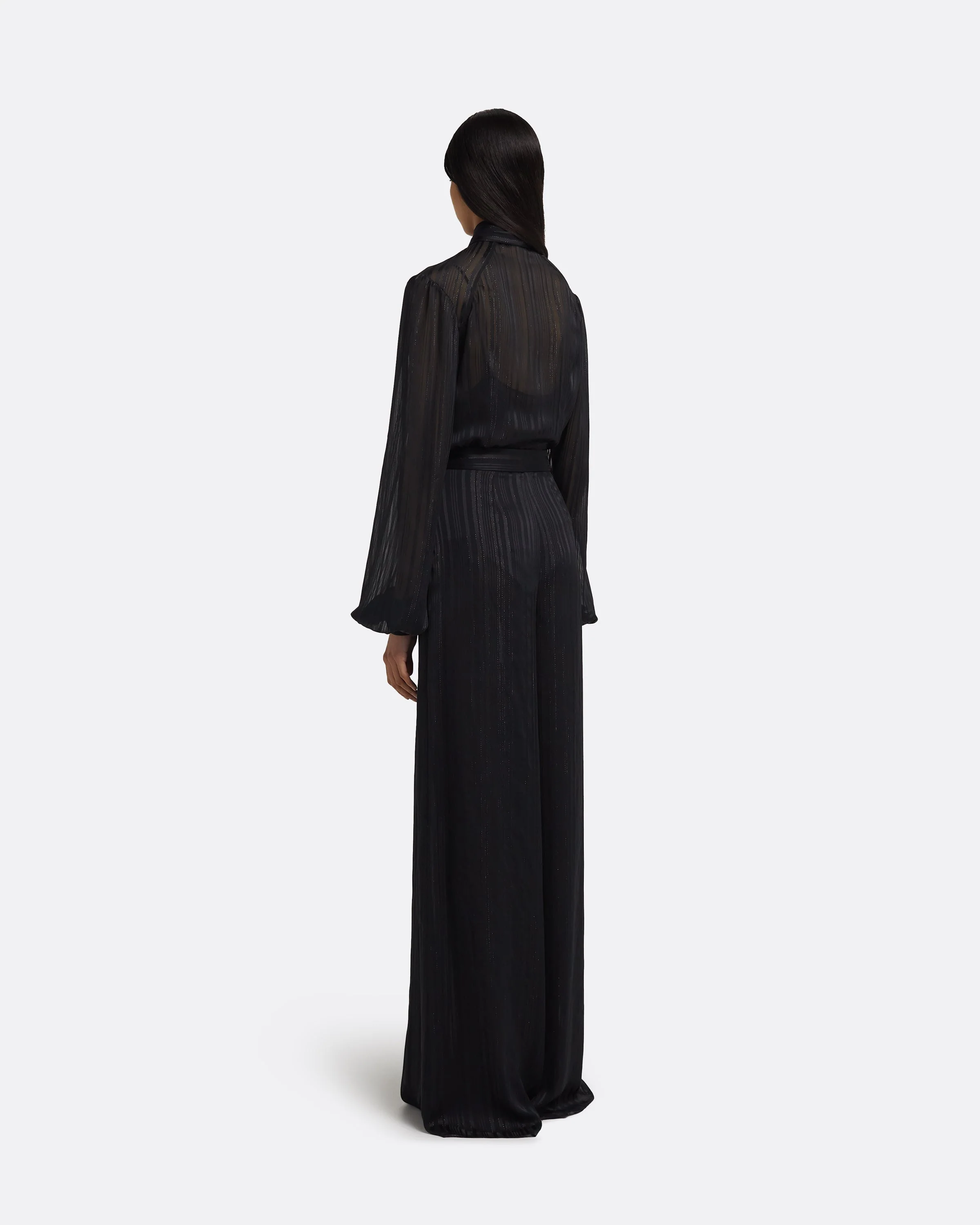 Delfinane Top in Black - Image 3