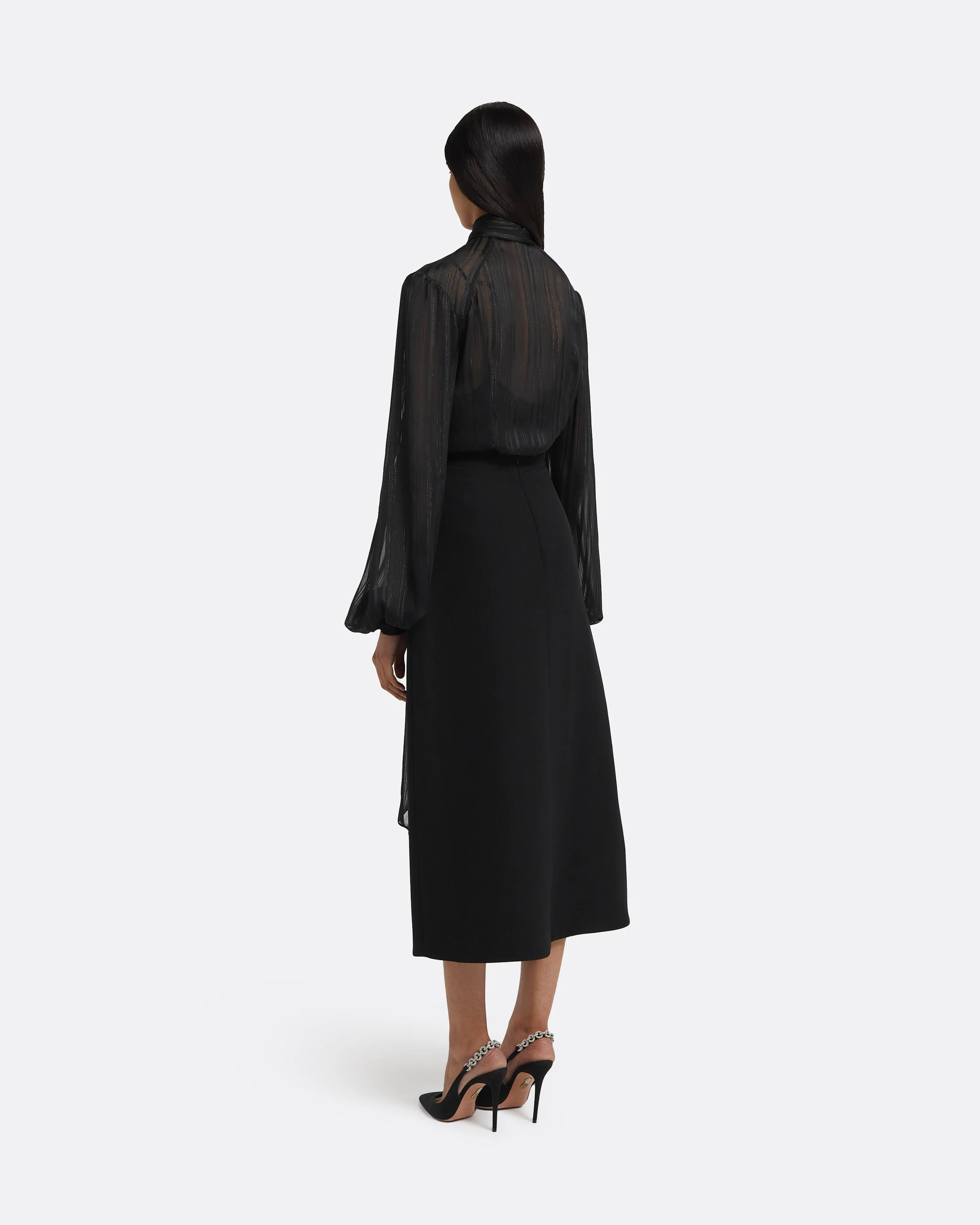 Delfinane Top in Black - Image 7