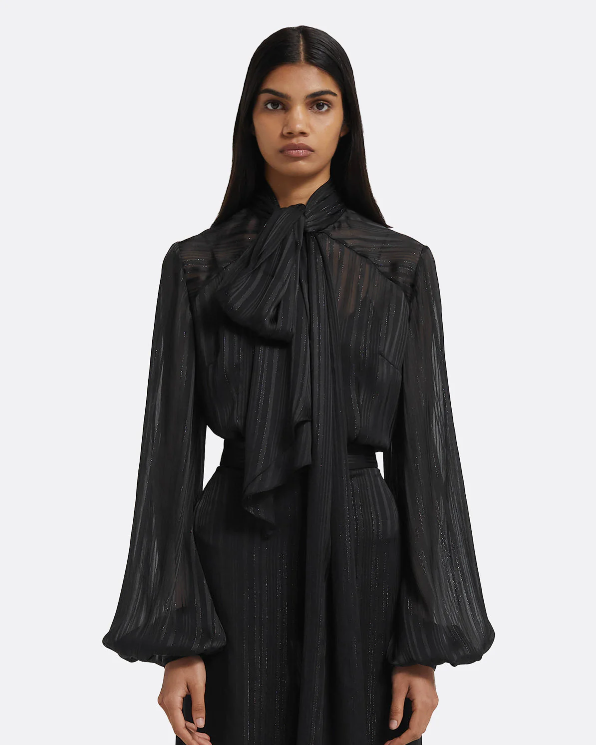 Delfinane Top in Black - Image 9