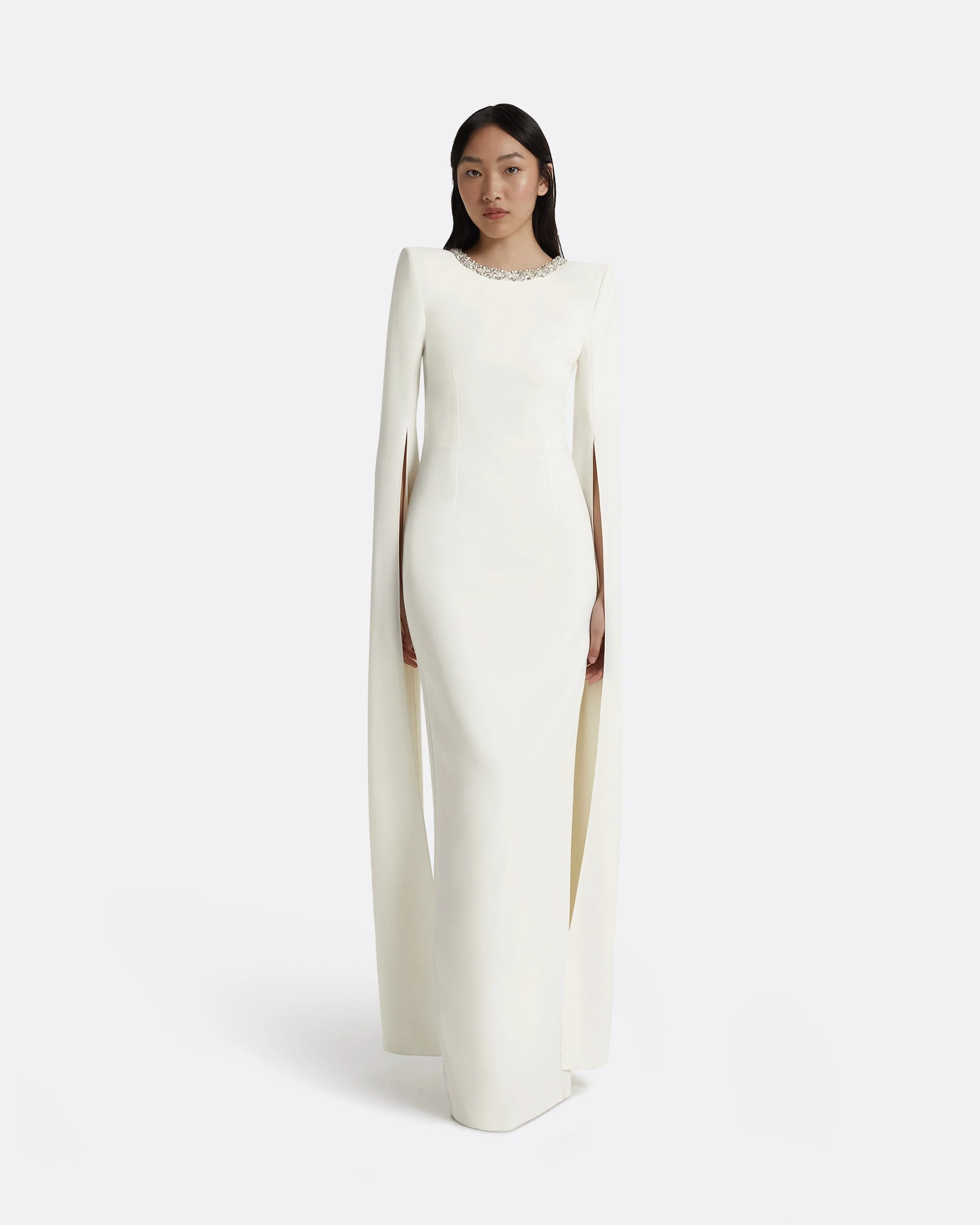 Destiny Ivory Long Dress - Image 11