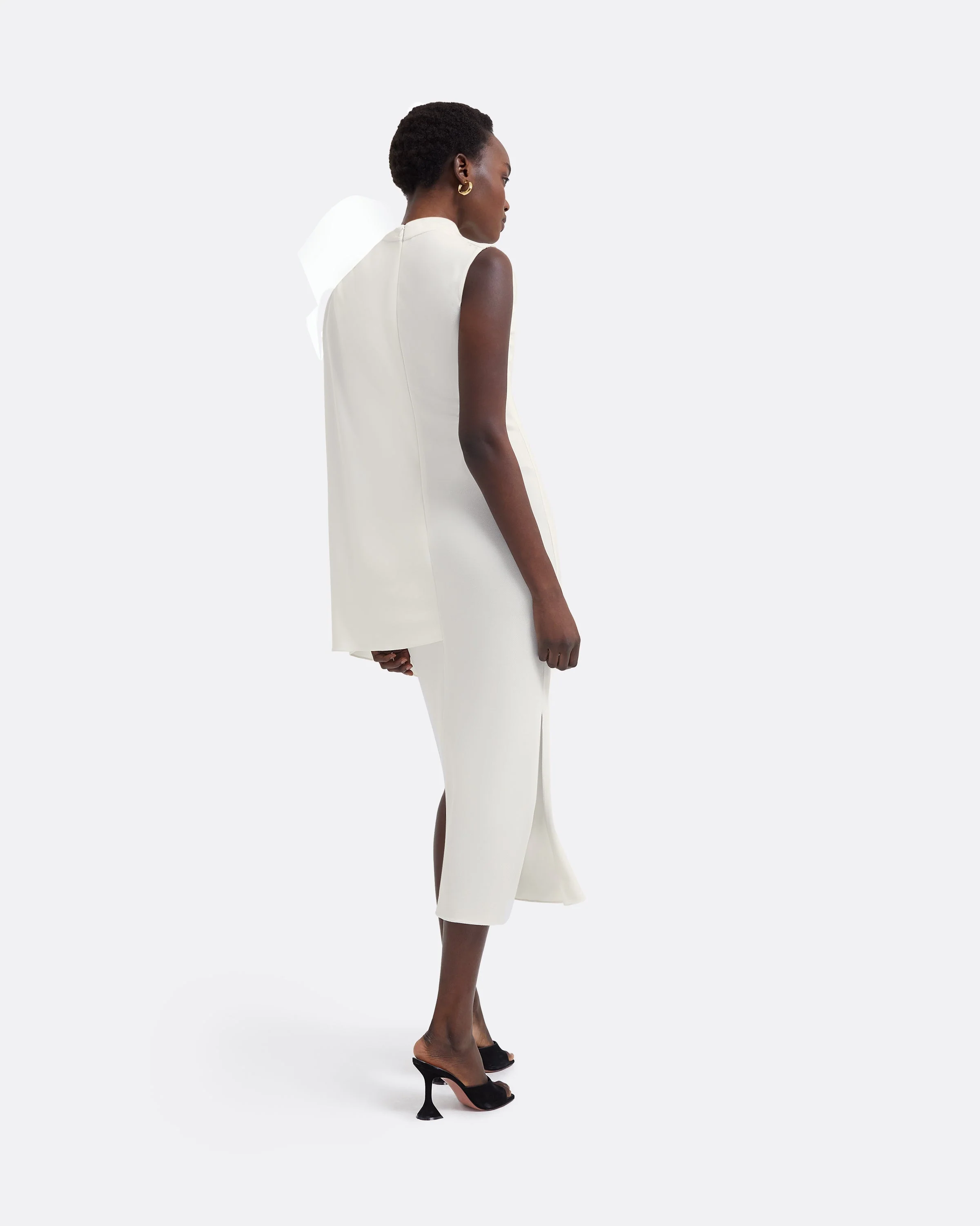 Dilly Ivory Midi Dress - Image 7