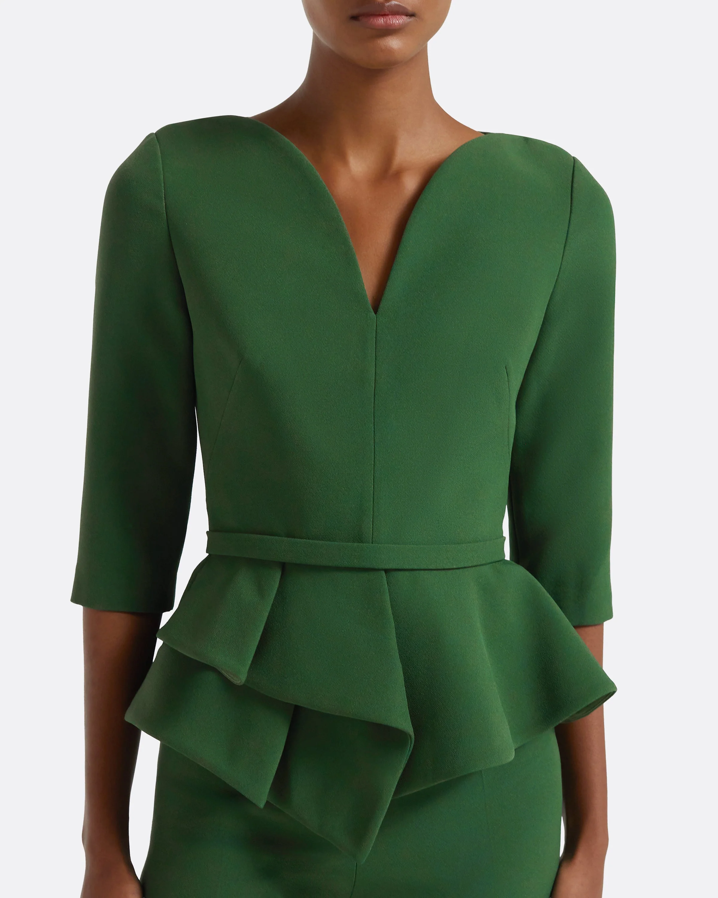 Dion Top in Moss Green - Image 3