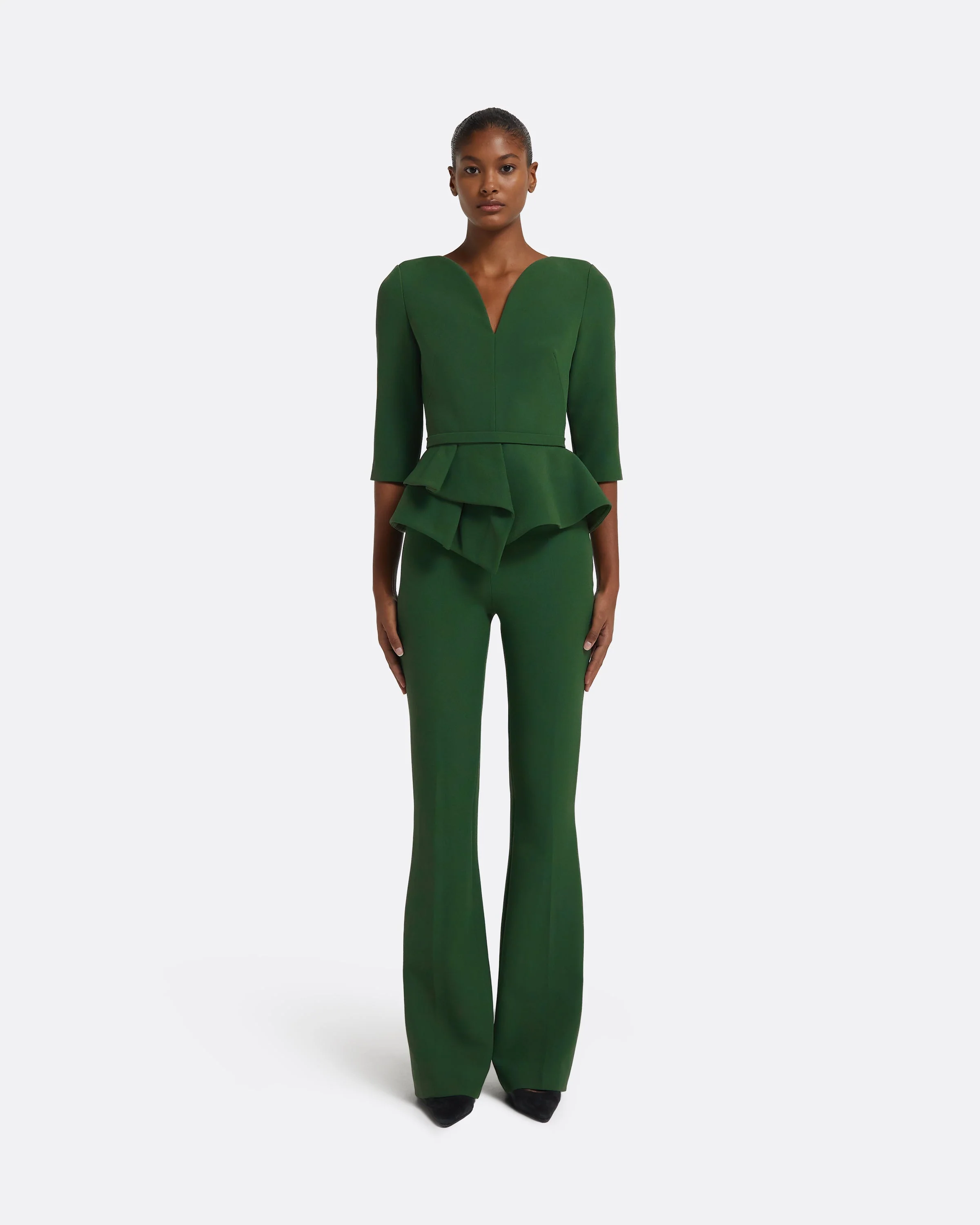 Dion Top in Moss Green - Image 4