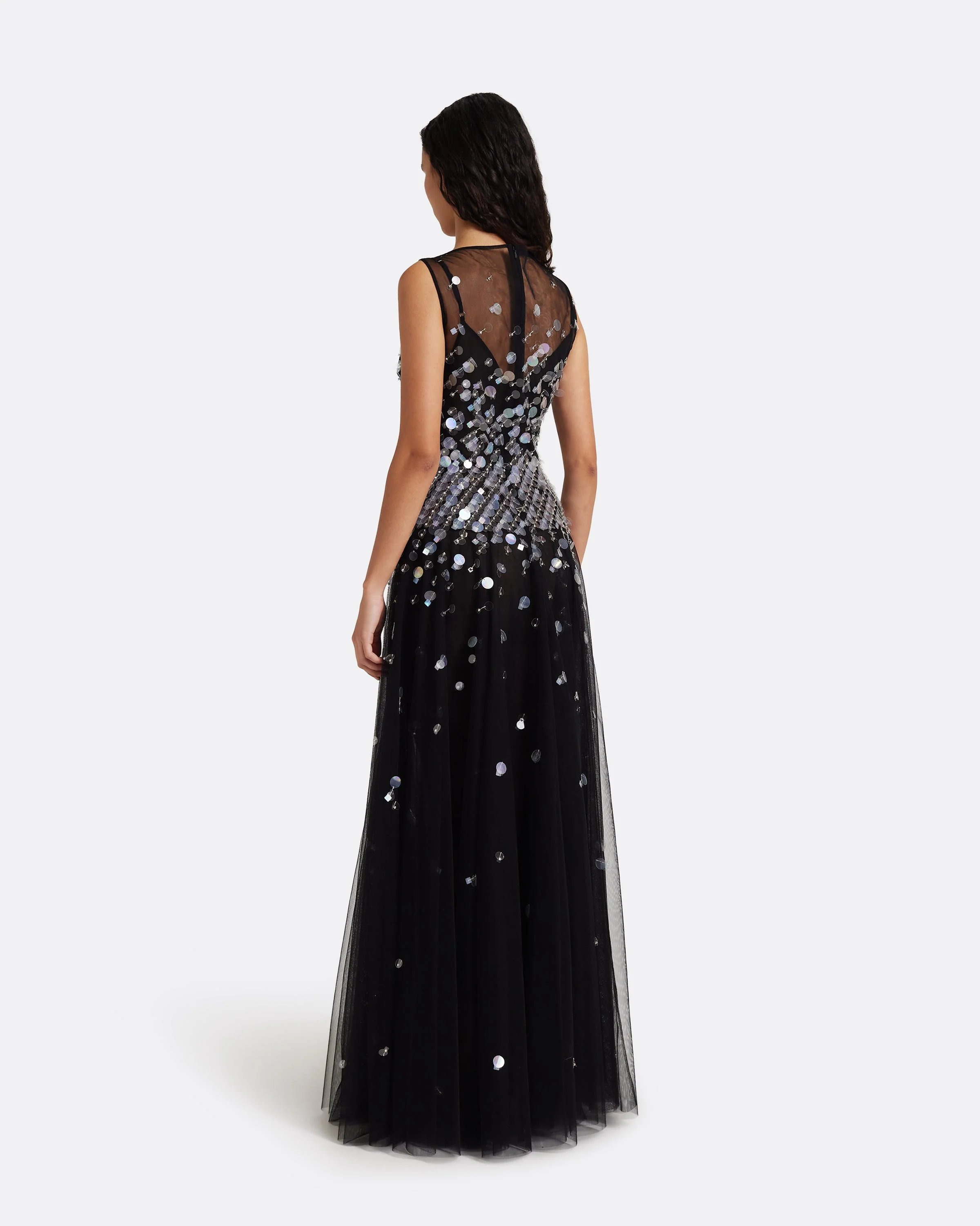 Dixie Long Dress in Black - Image 2