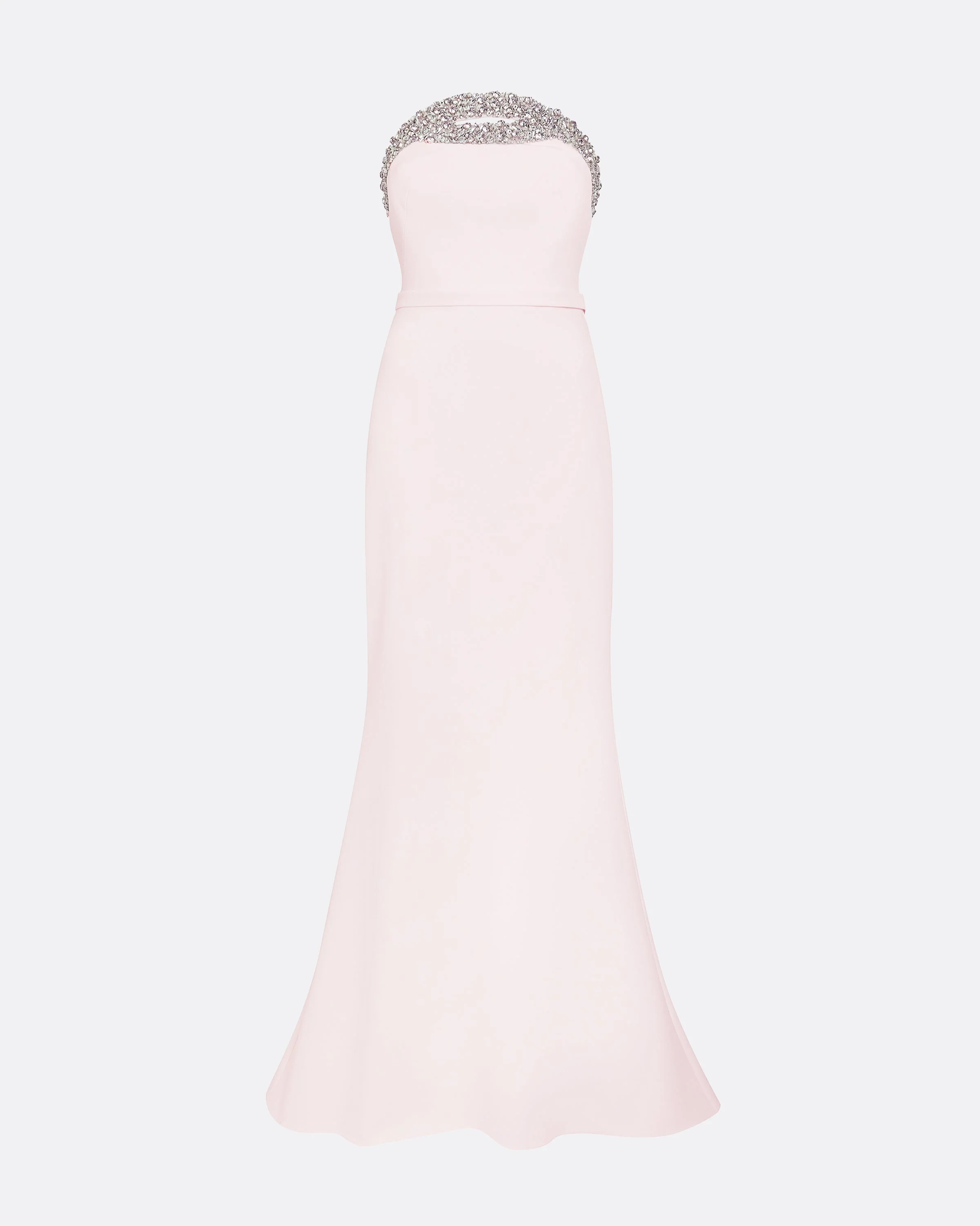 Donatella Barely Pink Long Dress - Image 10