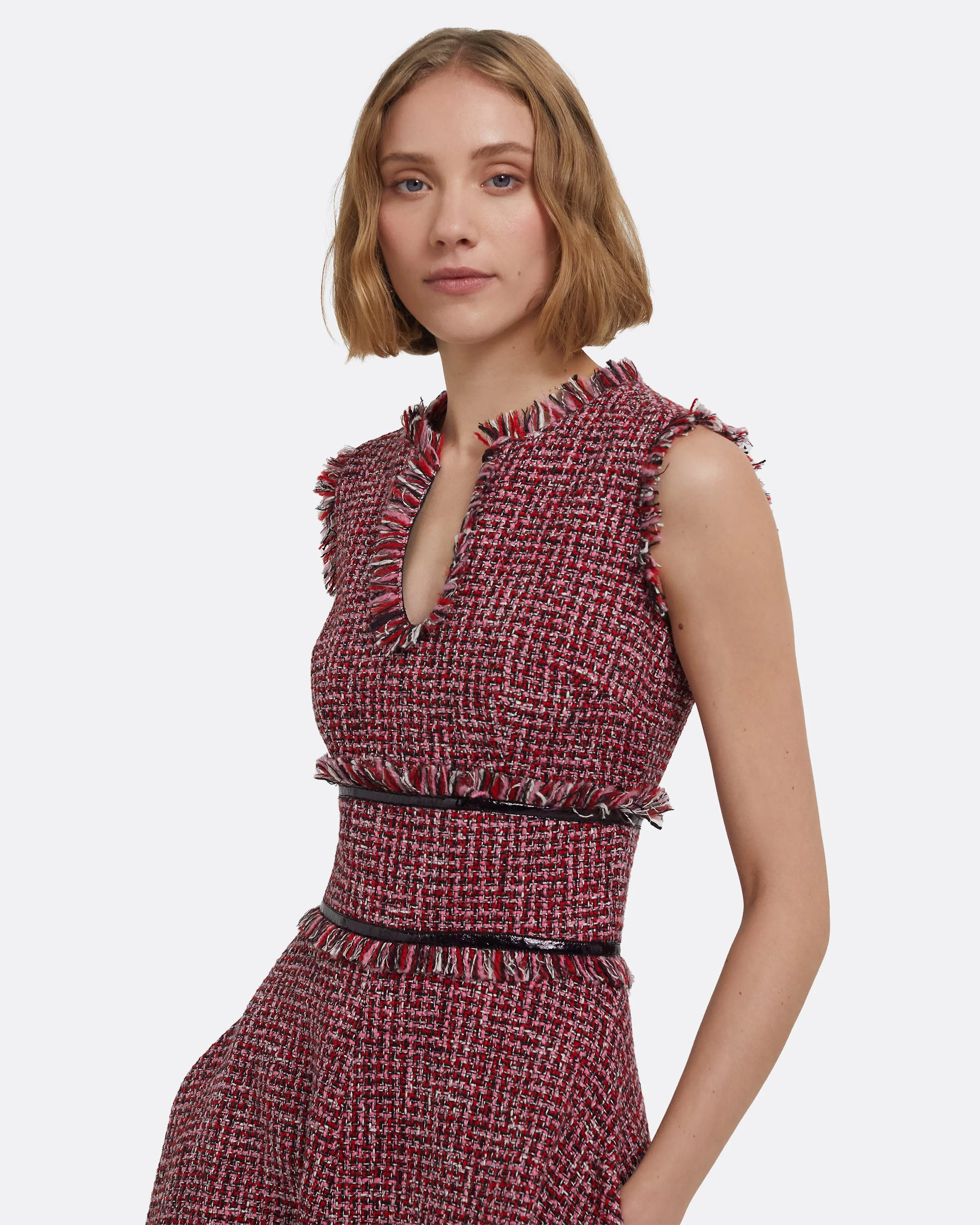 Dorothy Midi Dress in Multi-Pinks - Image 8