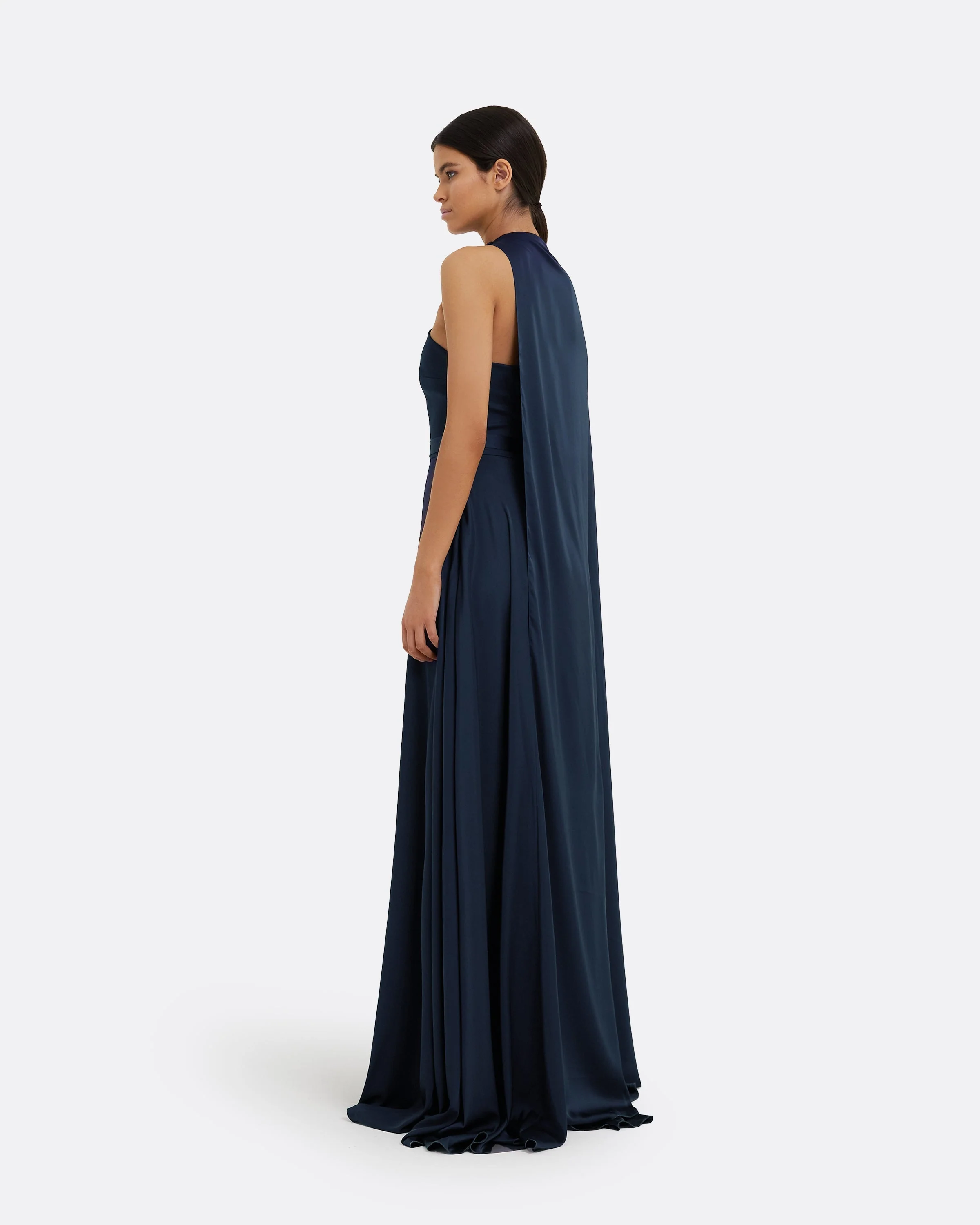 Drapina Sapphire Long Dress - Image 7