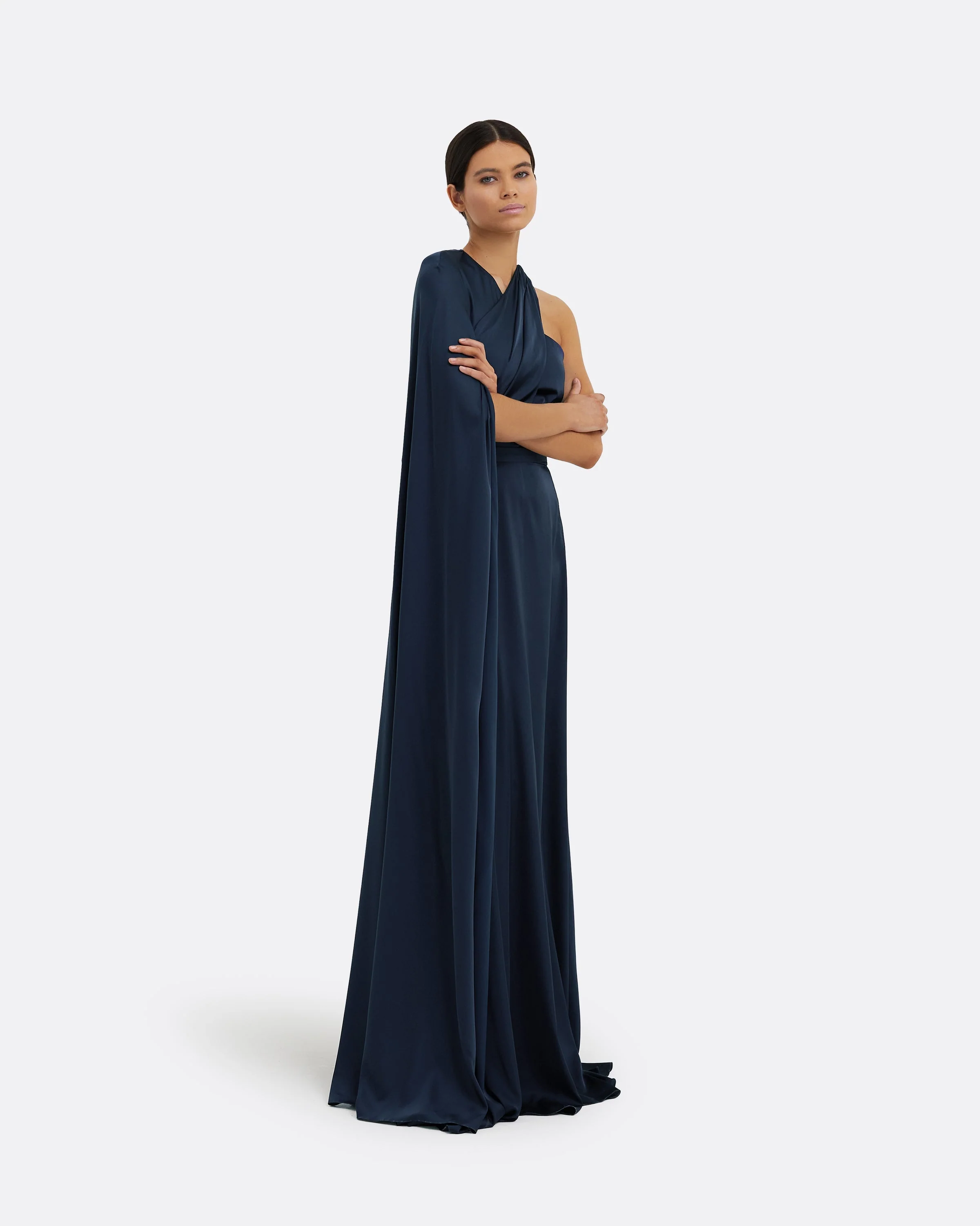 Drapina Sapphire Long Dress - Image 9