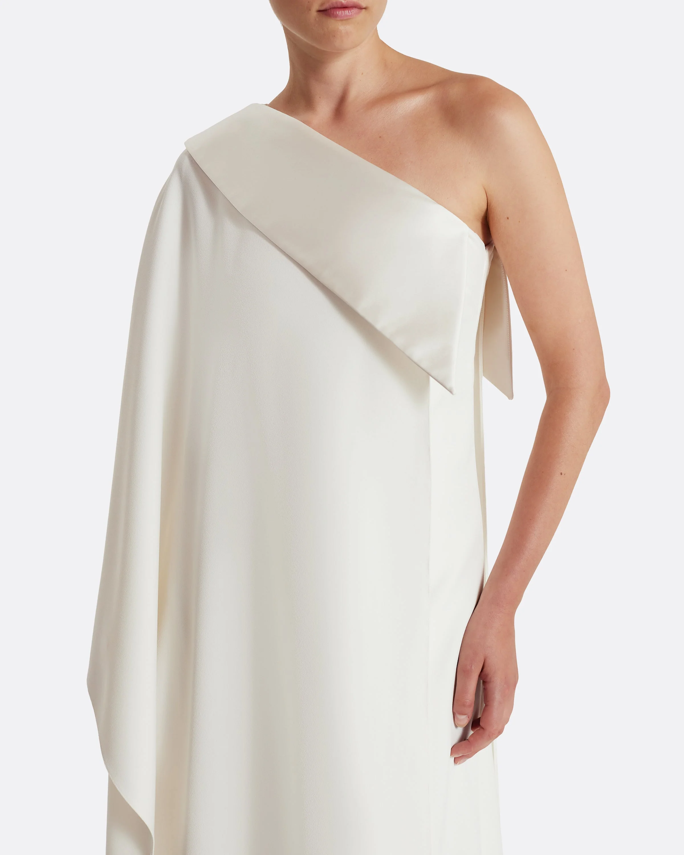 Eleonora Long Dress in Ivory - Image 3