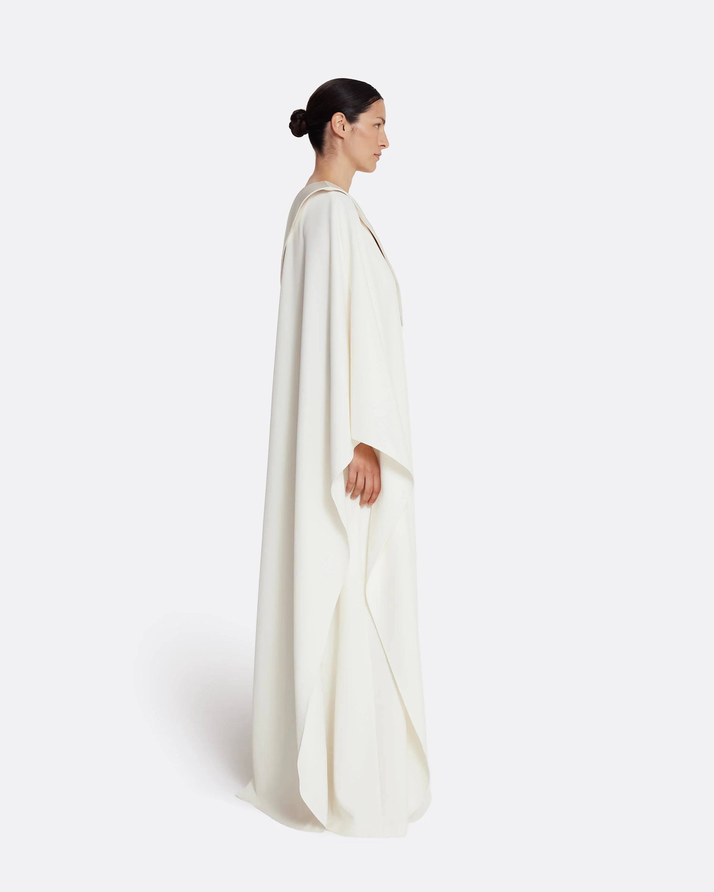 Eleonora Long Dress in Ivory - Image 4