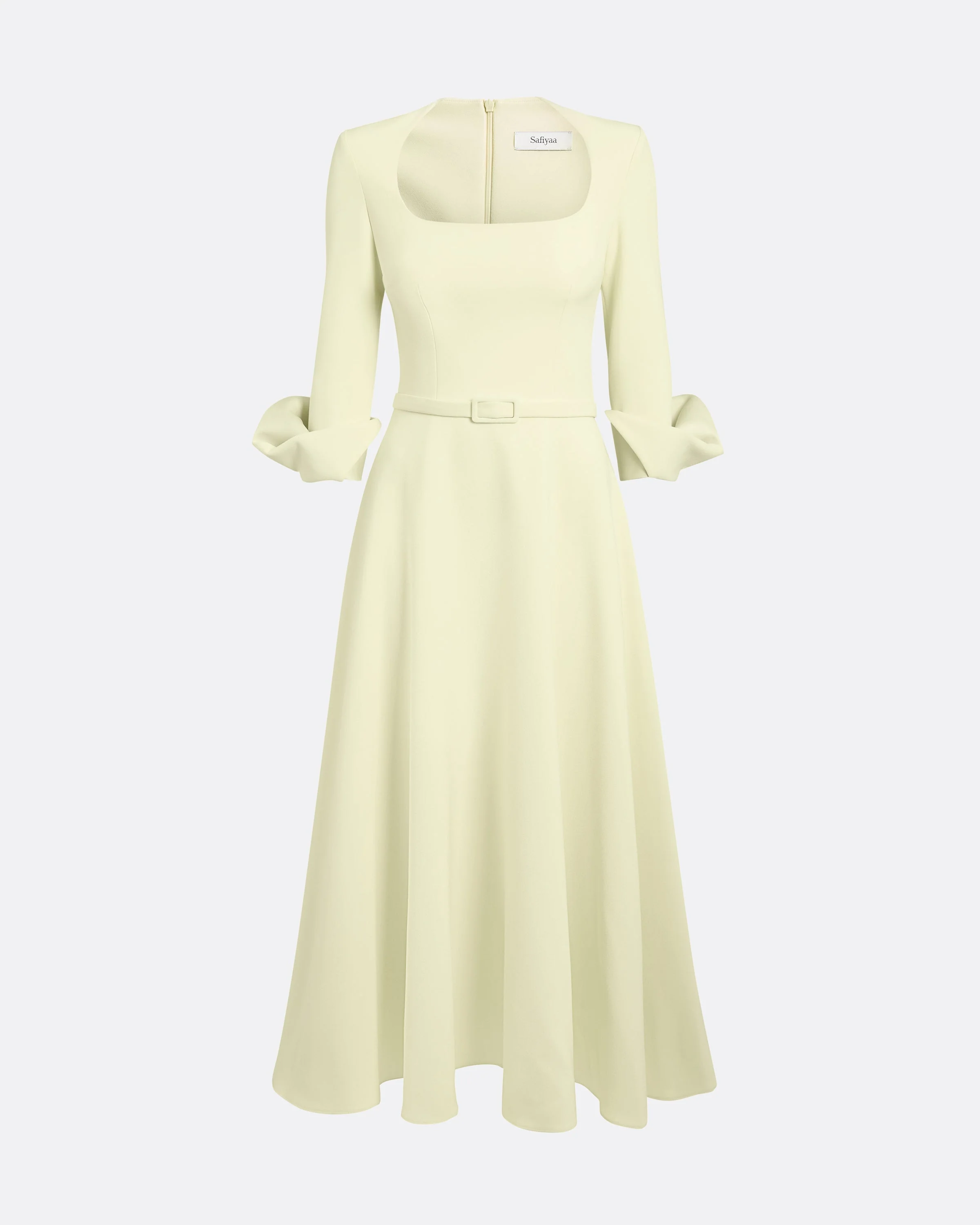 Ellis Midi Dress in Buttermilk - Image 5