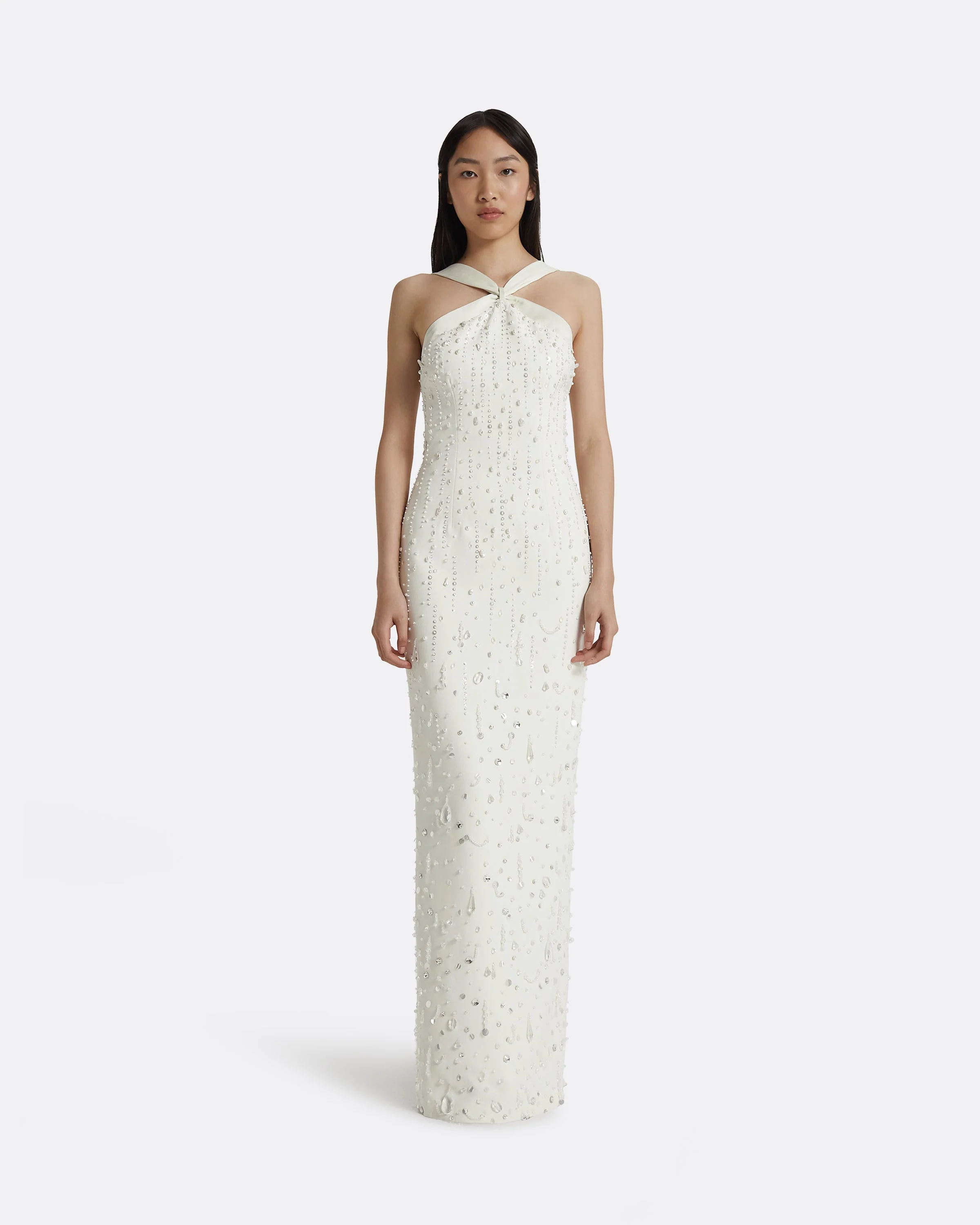 Elspeth Ivory Long Dress - Image 21
