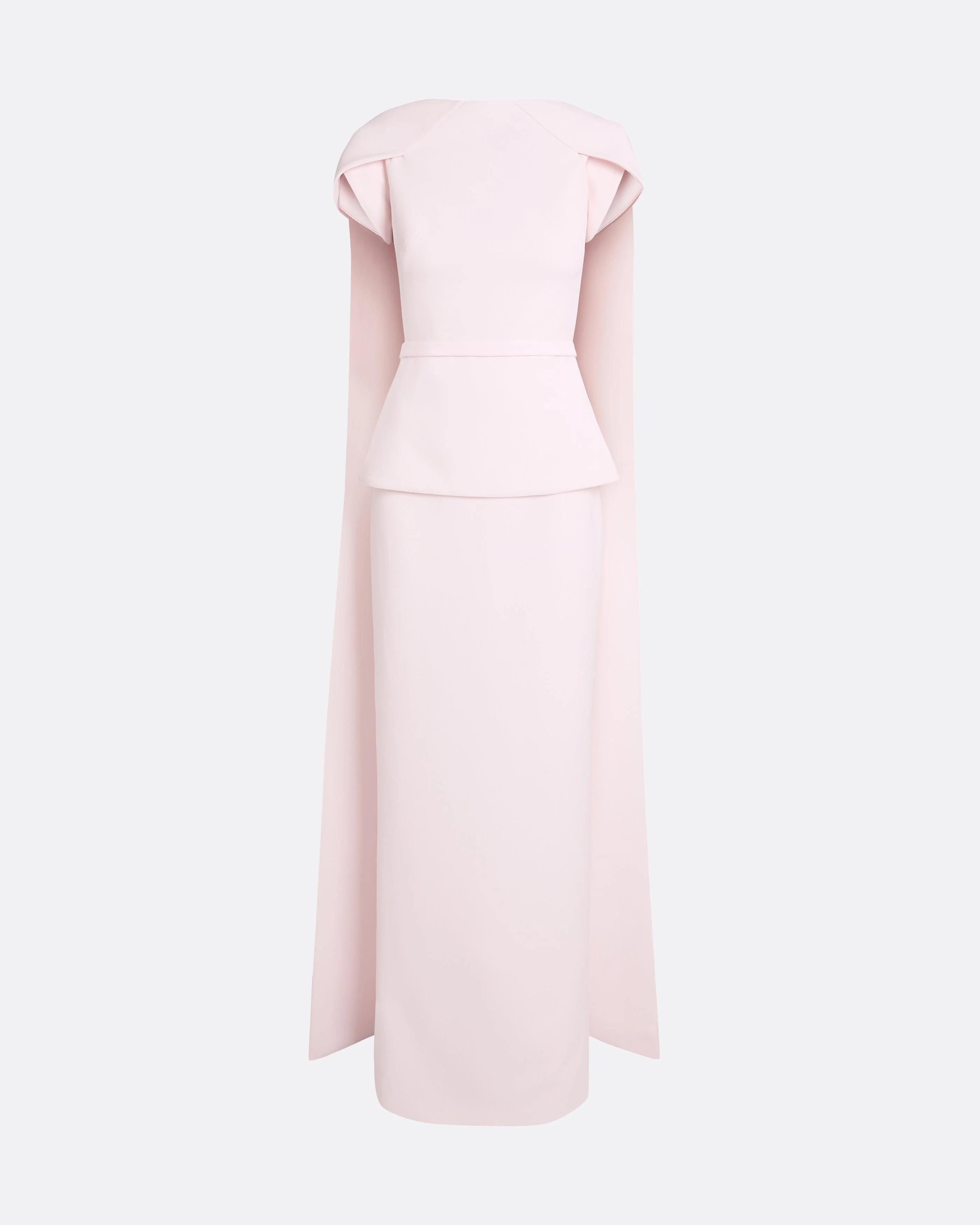 Erkin Barely Pink Long Dress - Image 10