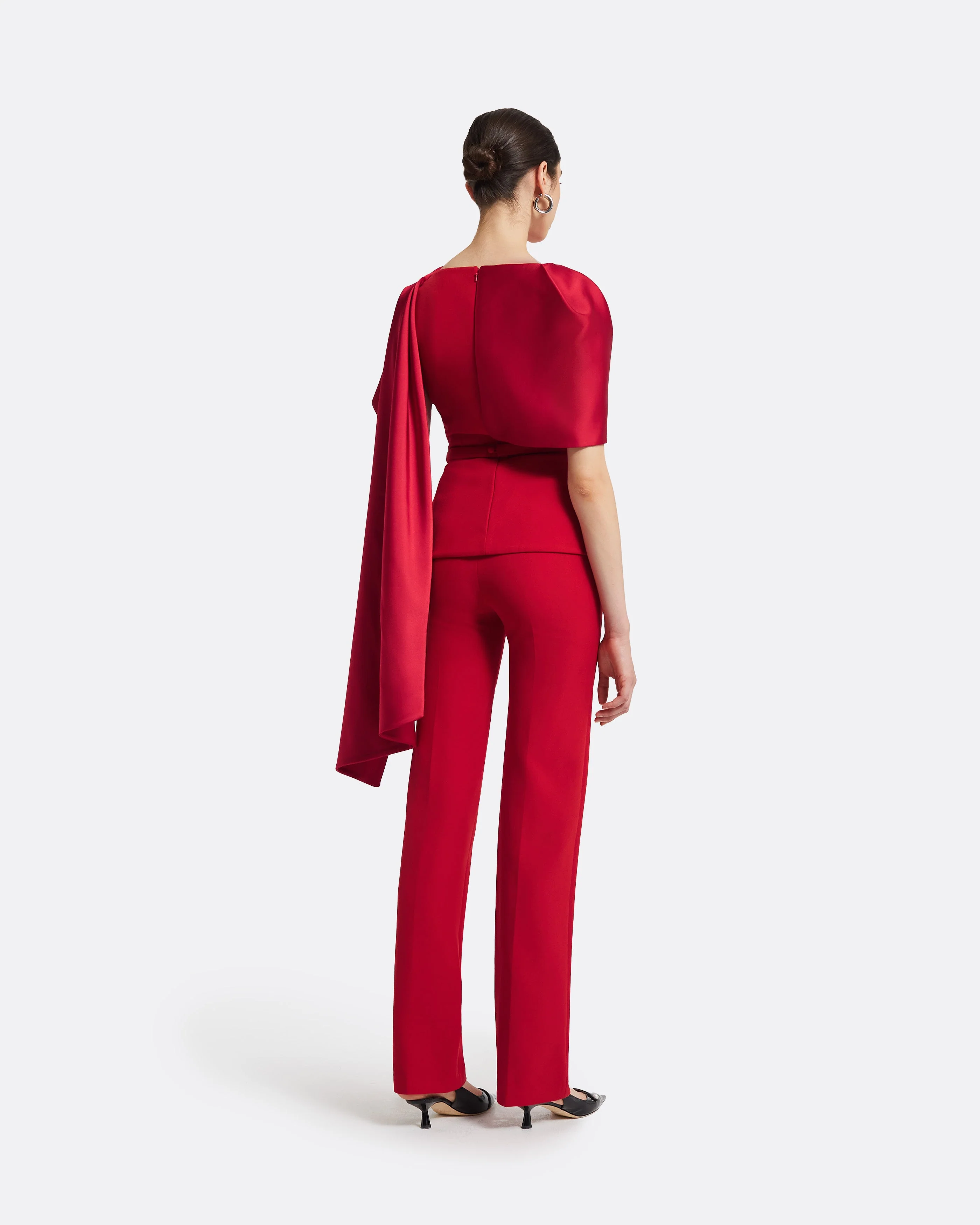 Evangeline Dazzling Red Top - Image 12