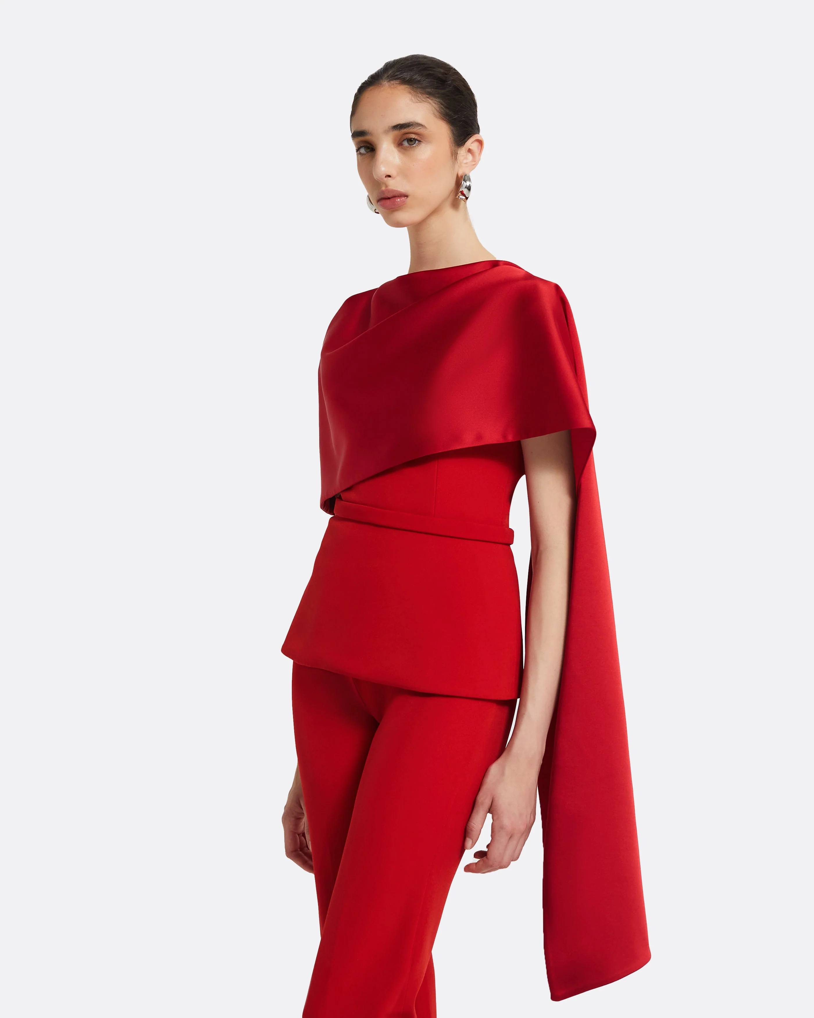 Evangeline Dazzling Red Top - Image 8