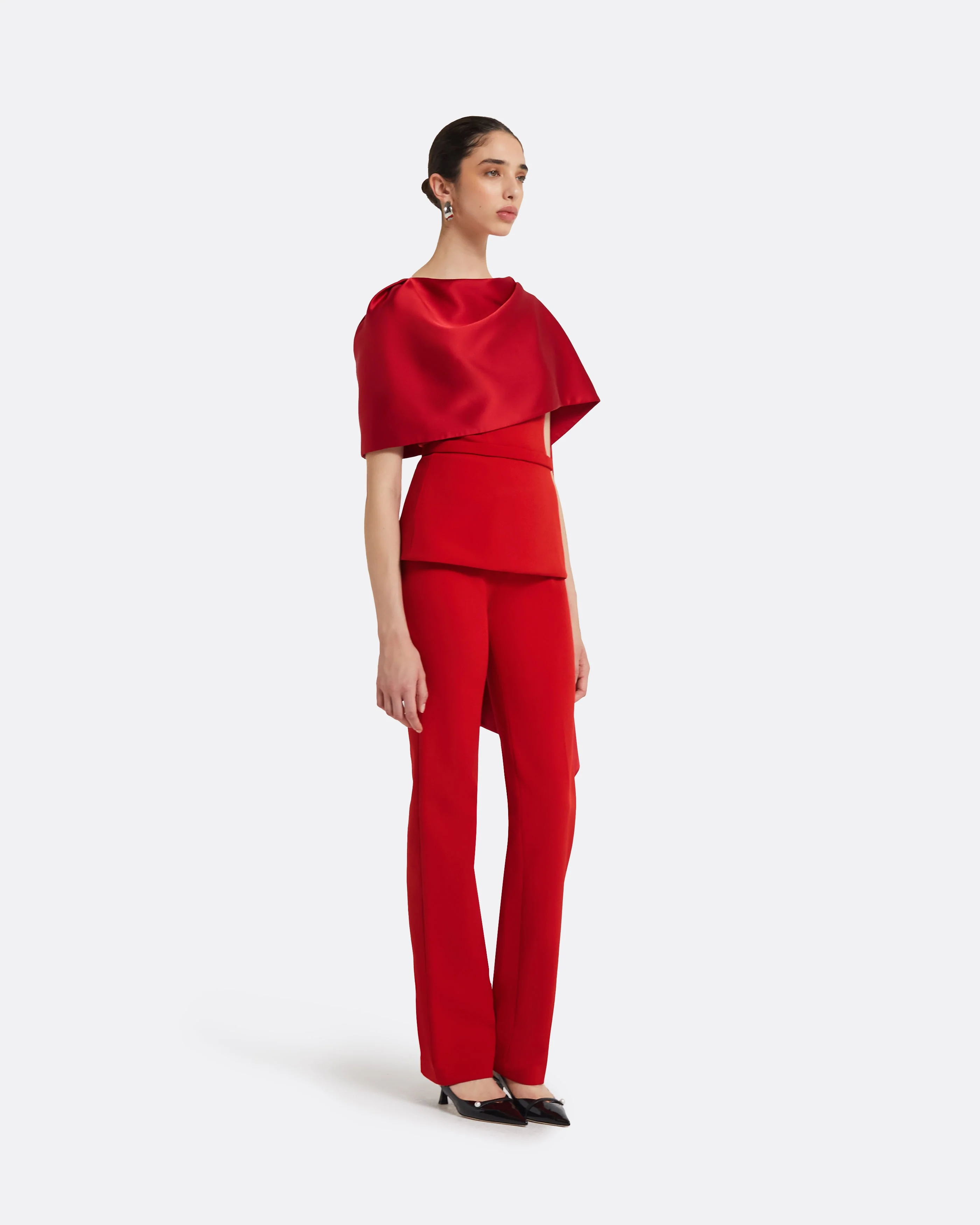Evangeline Dazzling Red Top - Image 9
