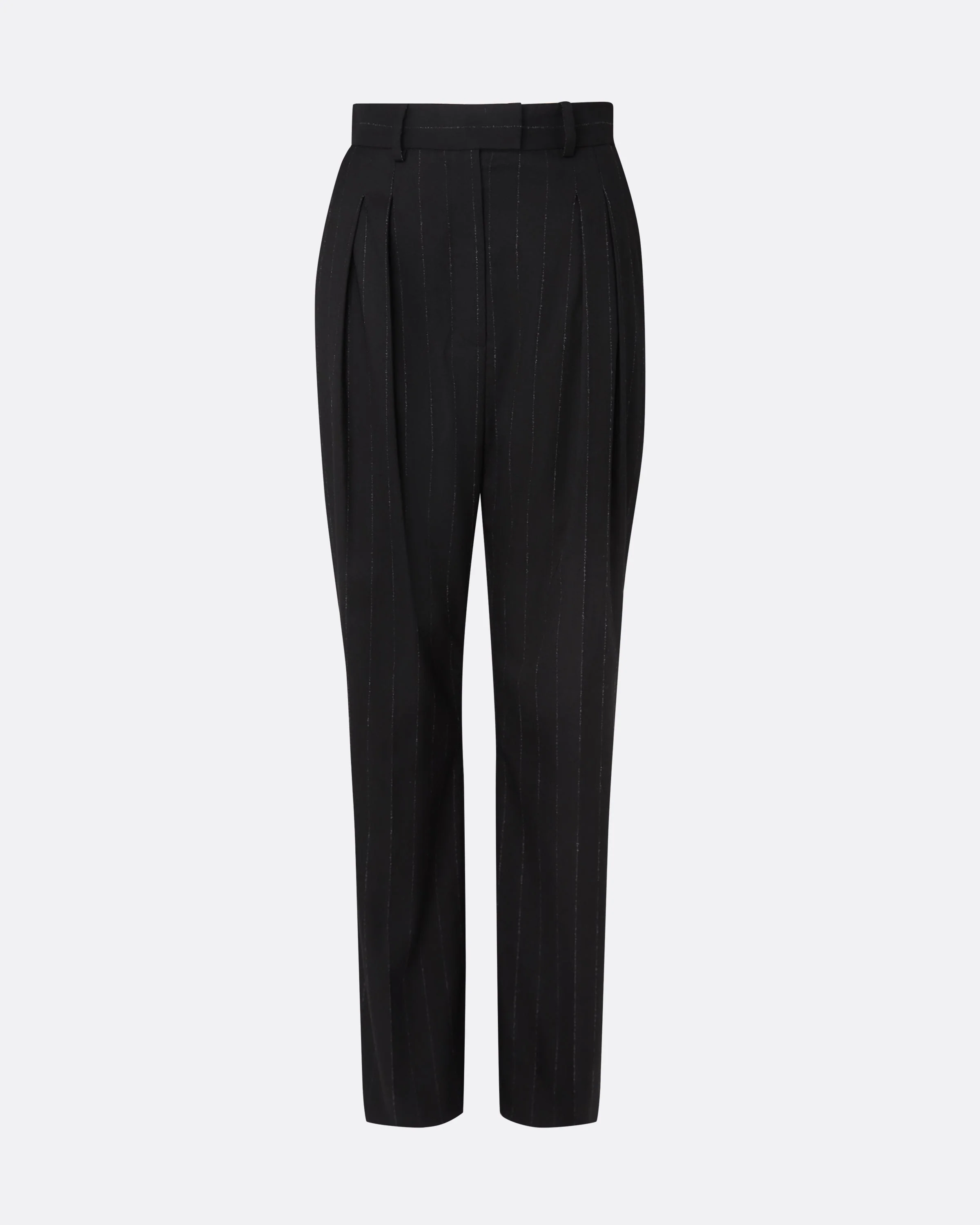 Ferna Black Pinstripe Trousers - Image 7