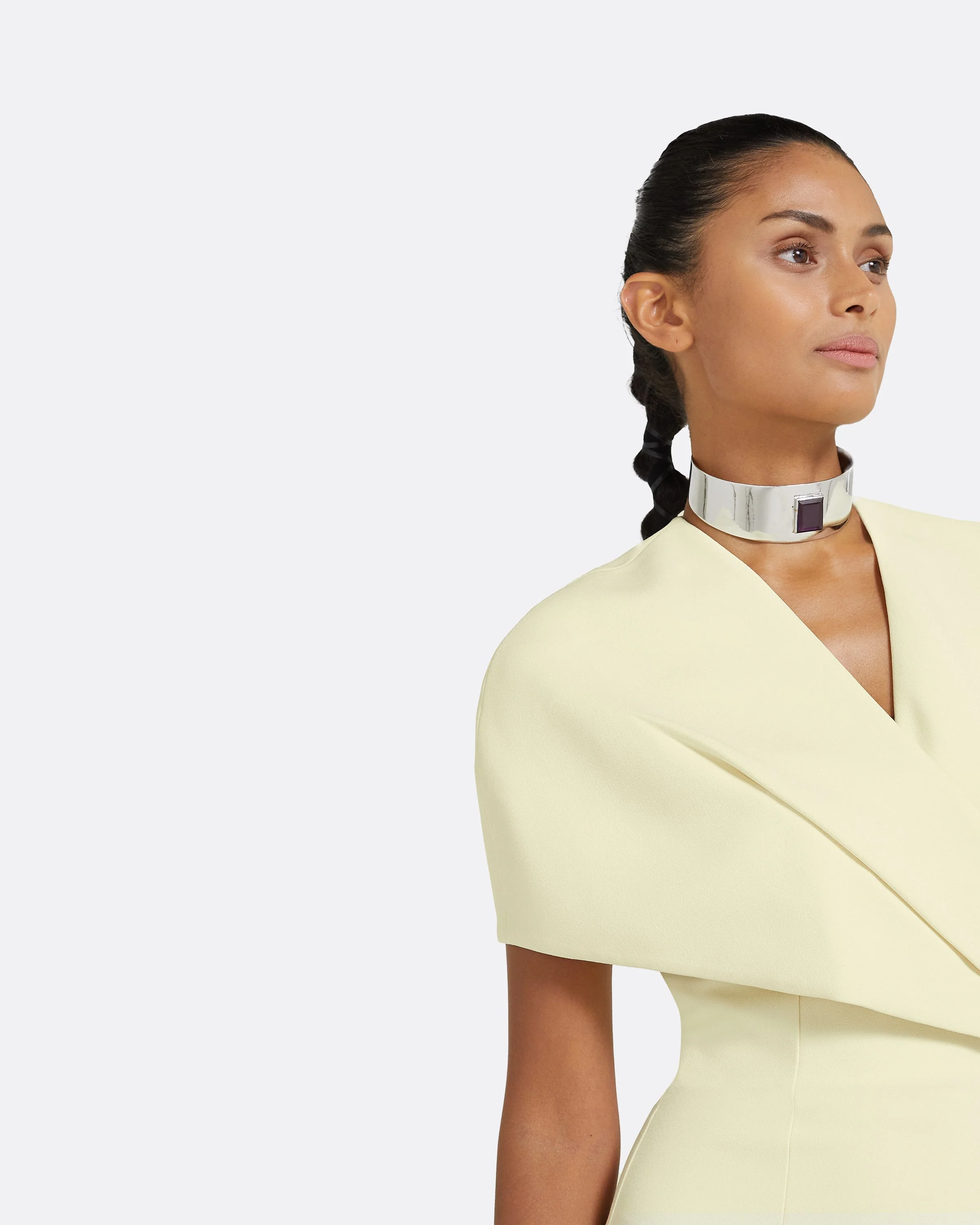 Flora Buttermilk Midi Dress - Image 8