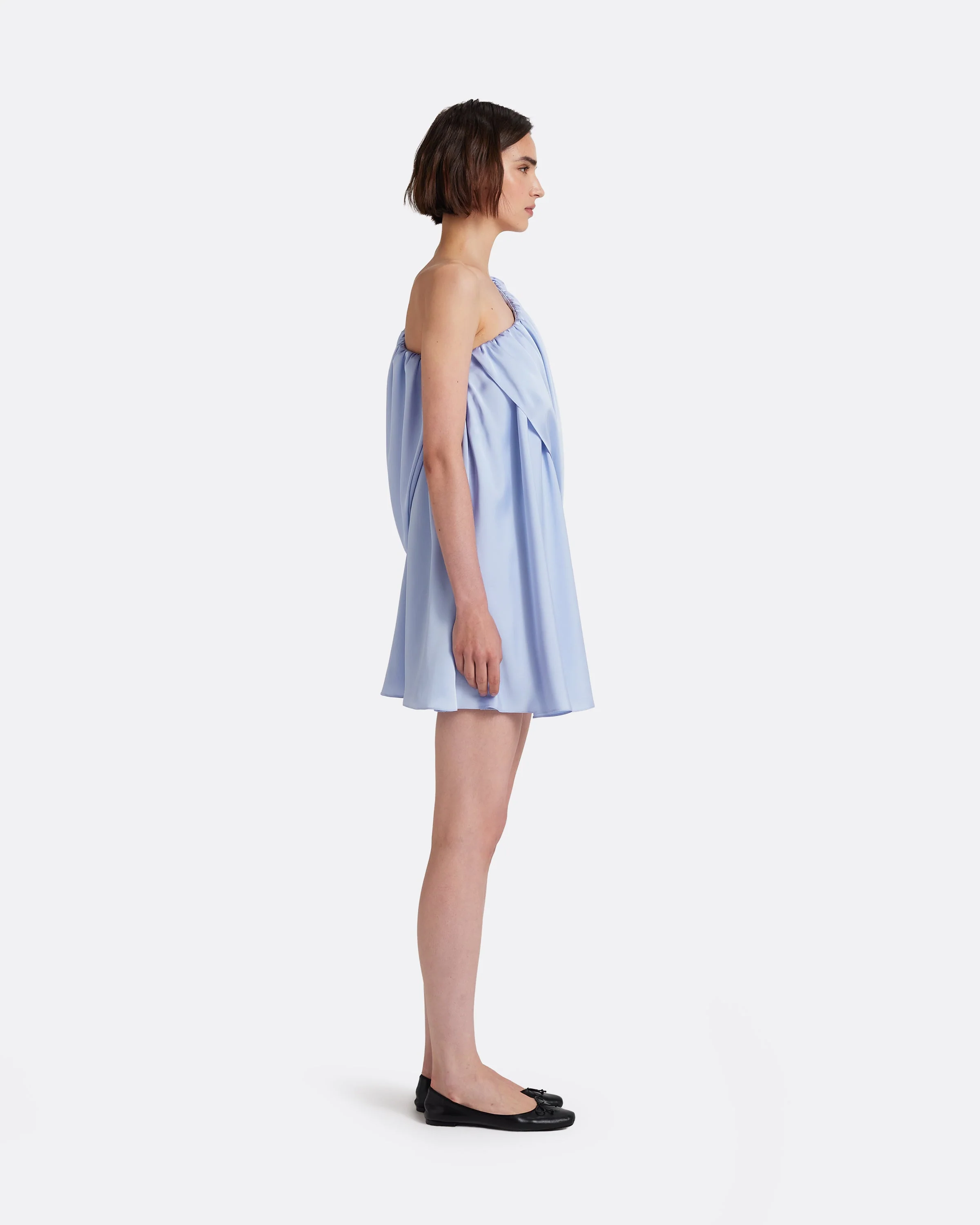 Flourine Mini Dress in Soft Sky - Image 4