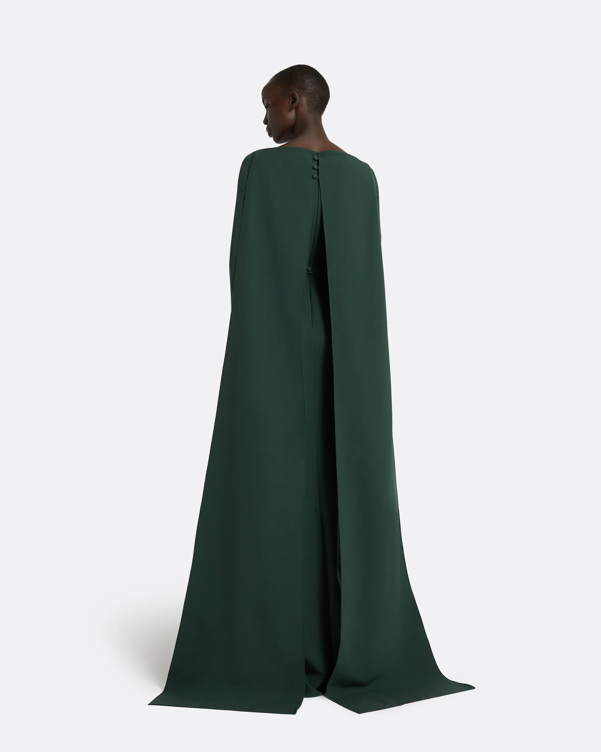 Ginevra Darkest Spruce Long Dress - Image 2
