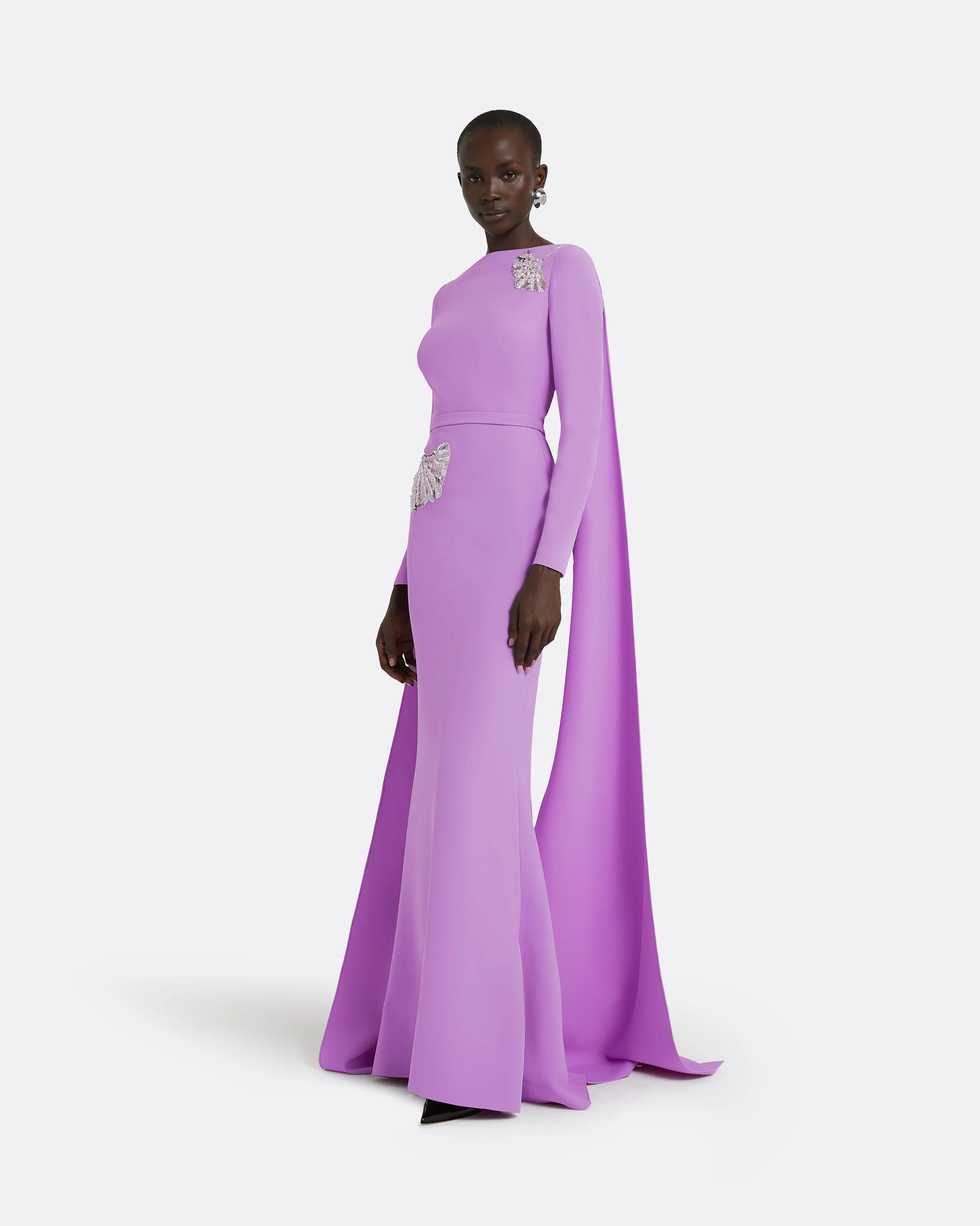 Ginevra Lupine Long Dress - Image 9