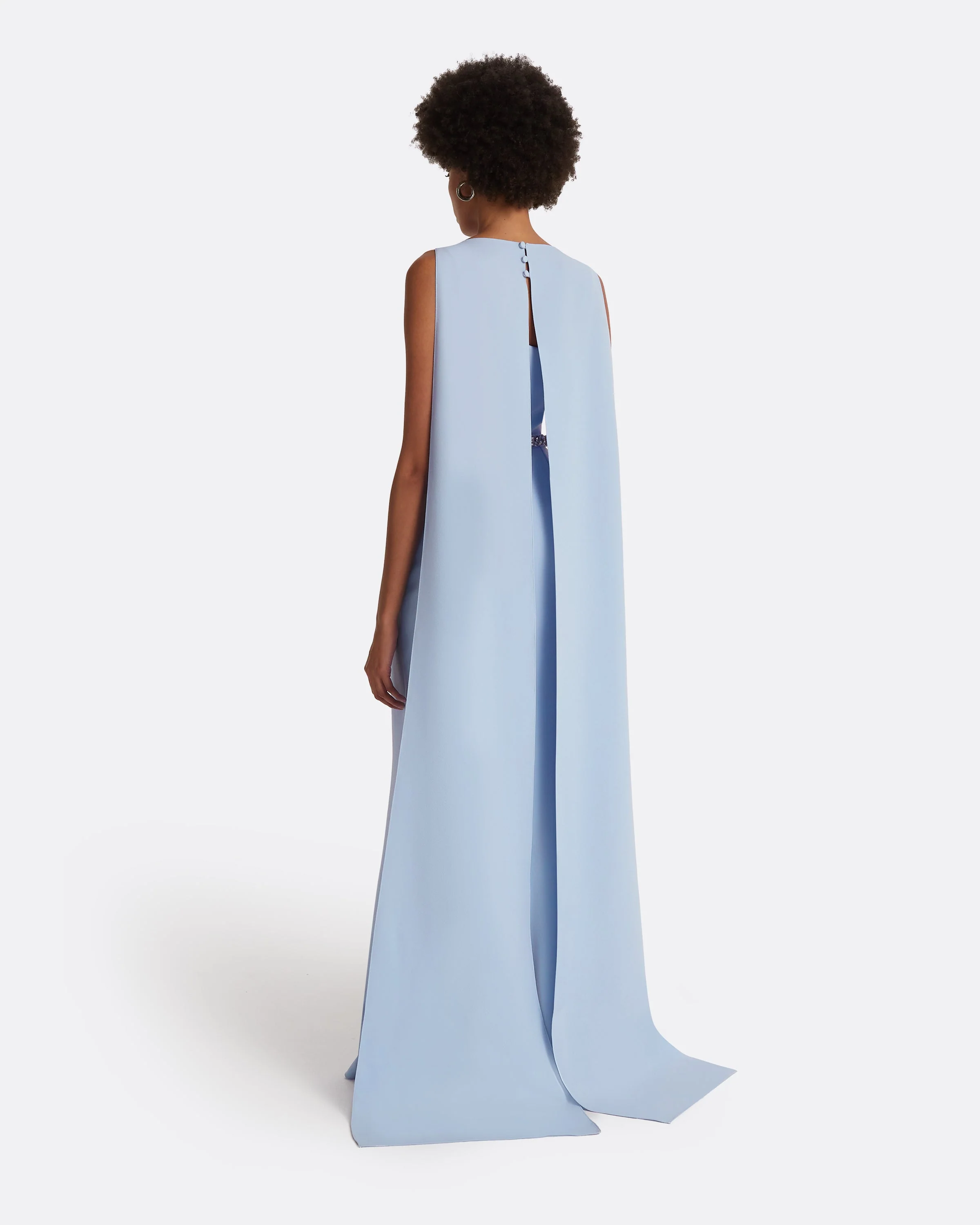 Ginevra Soft Sky Long Dress - Image 12