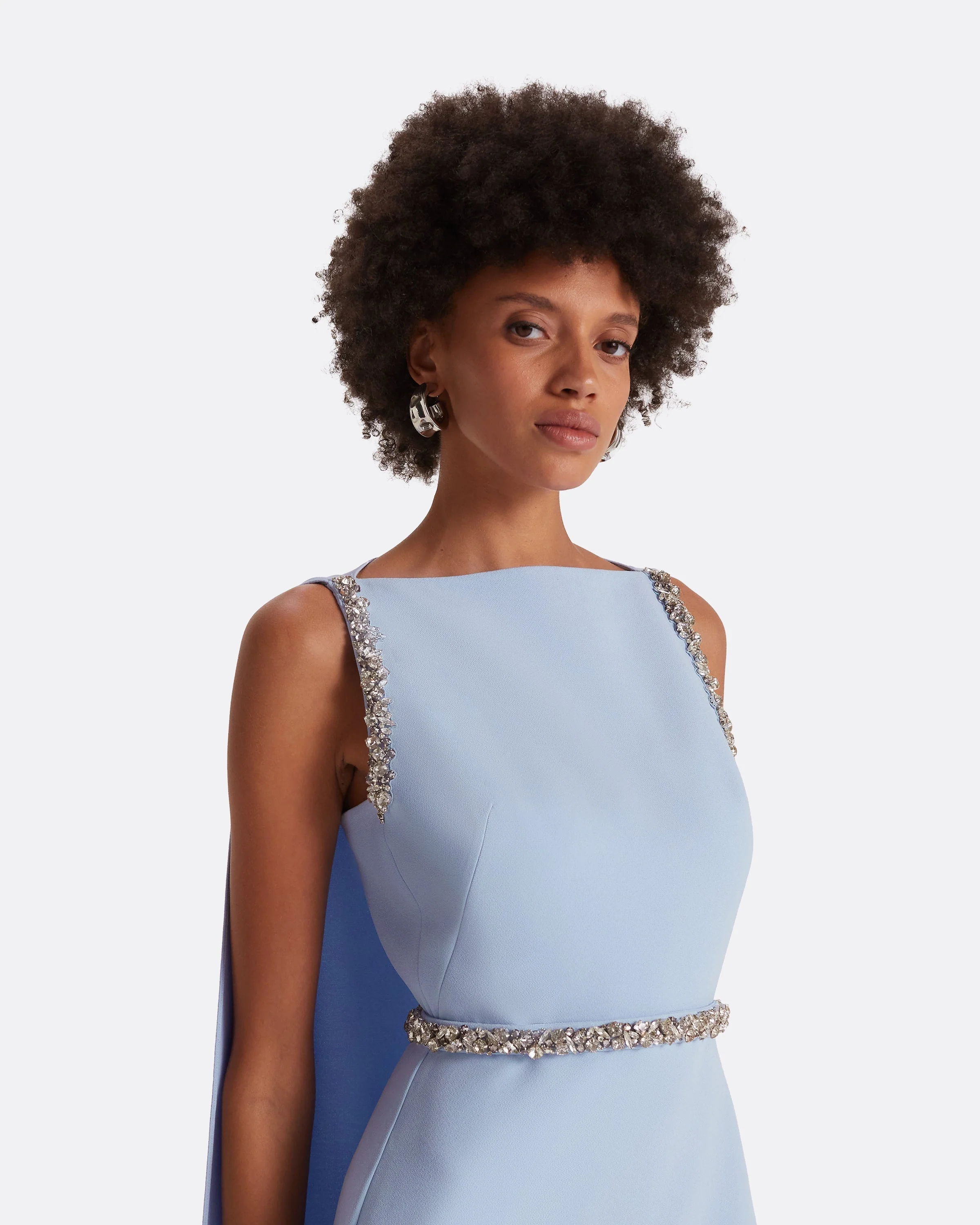 Ginevra Soft Sky Long Dress - Image 13