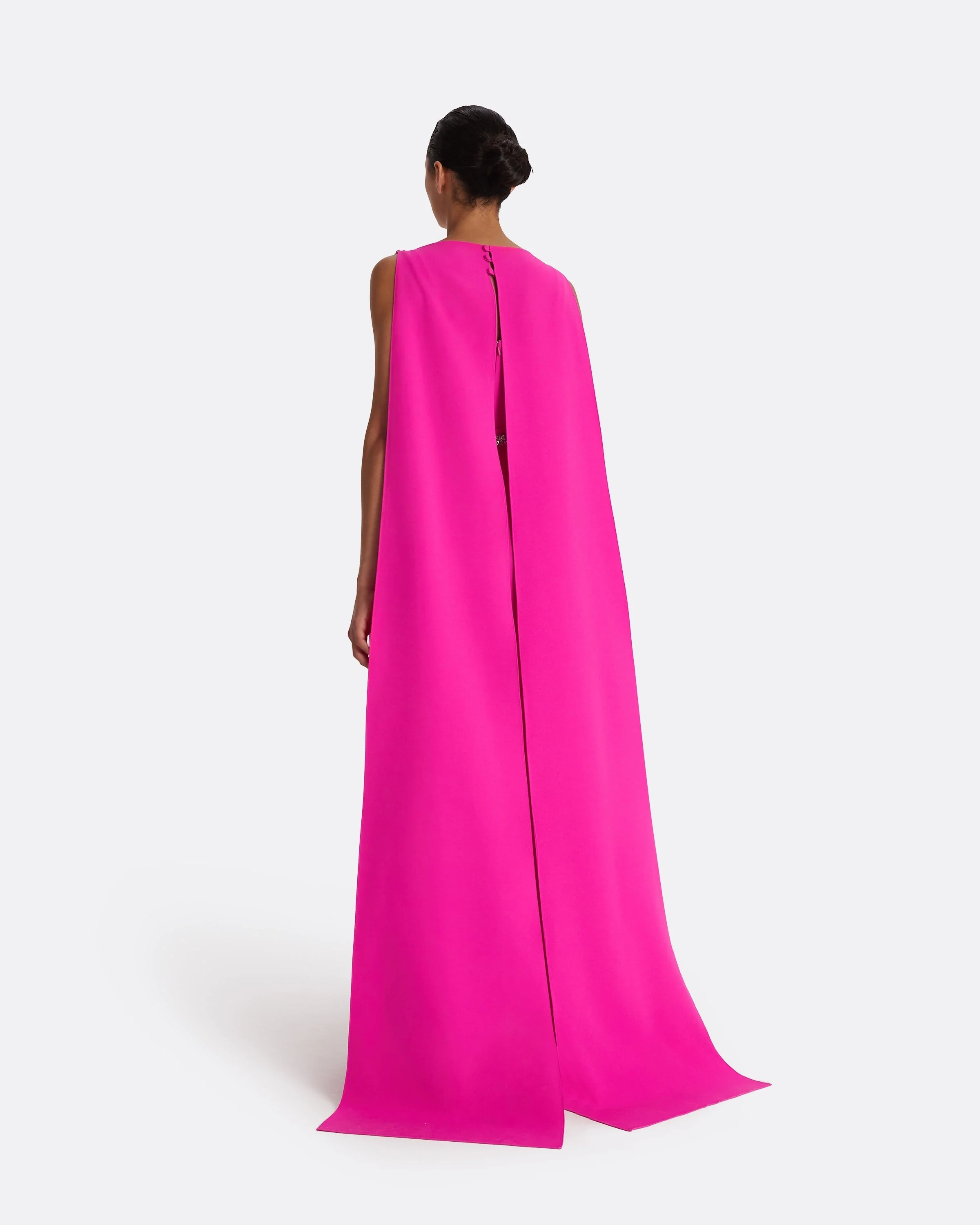 Ginevra Wild Strawberry Long Dress - Image 7