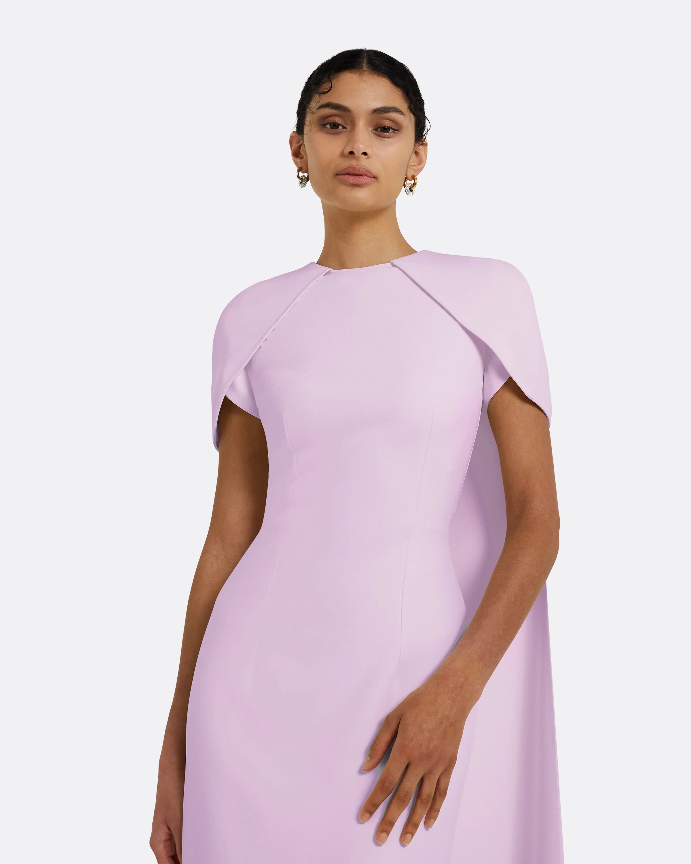 Ginkgo Long Dress in Lavender - Image 13