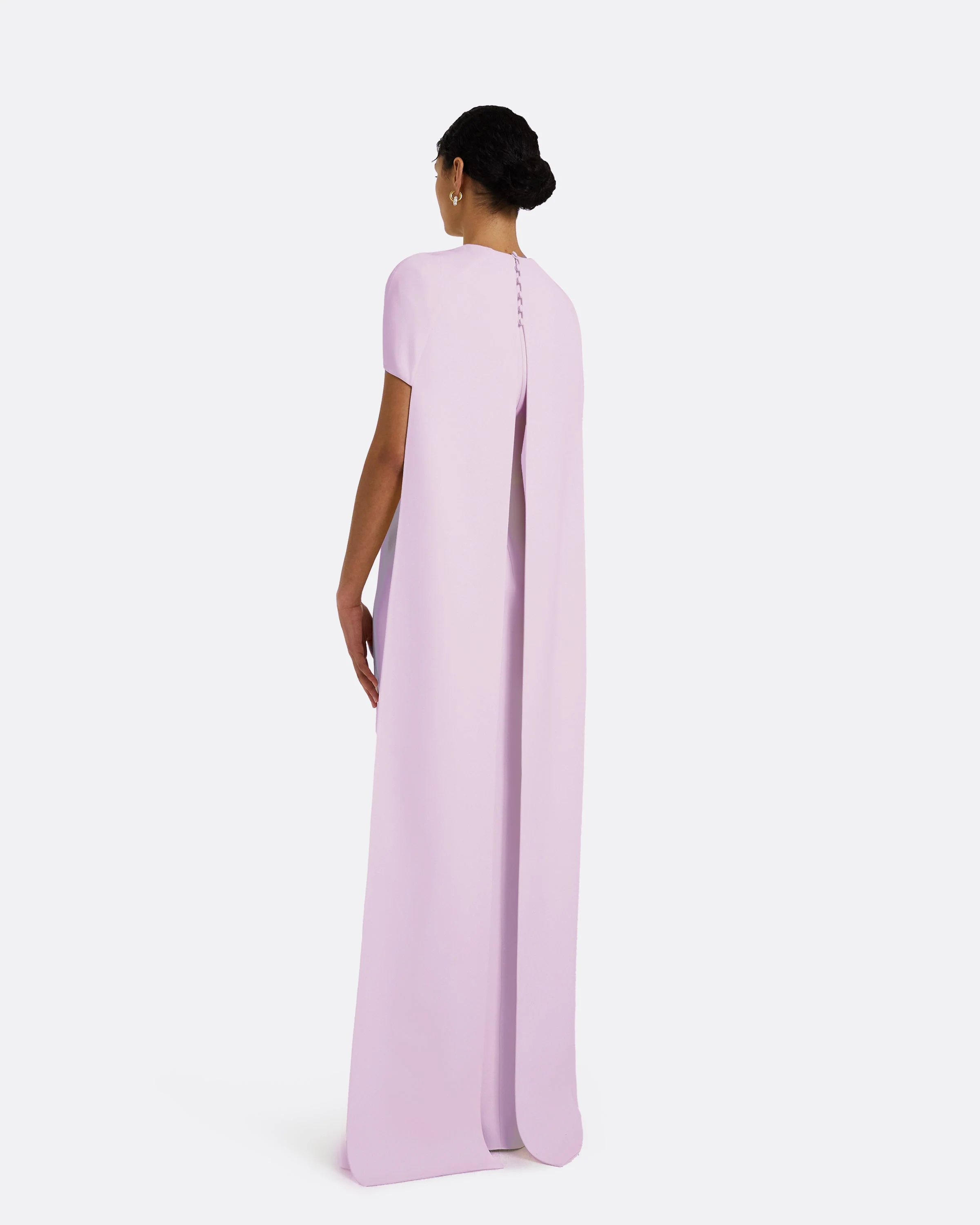 Ginkgo Long Dress in Lavender - Image 4