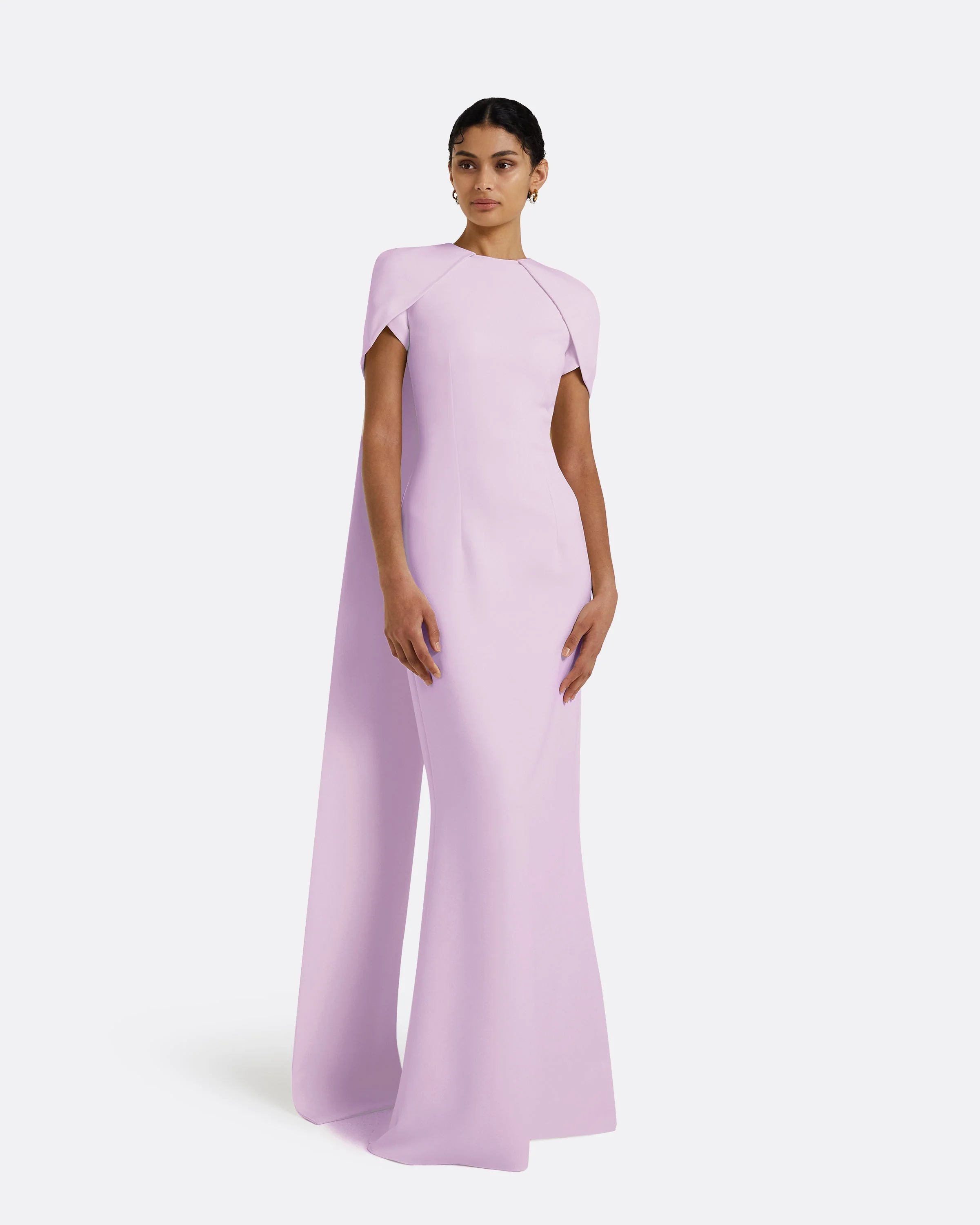 Ginkgo Long Dress in Lavender - Image 6