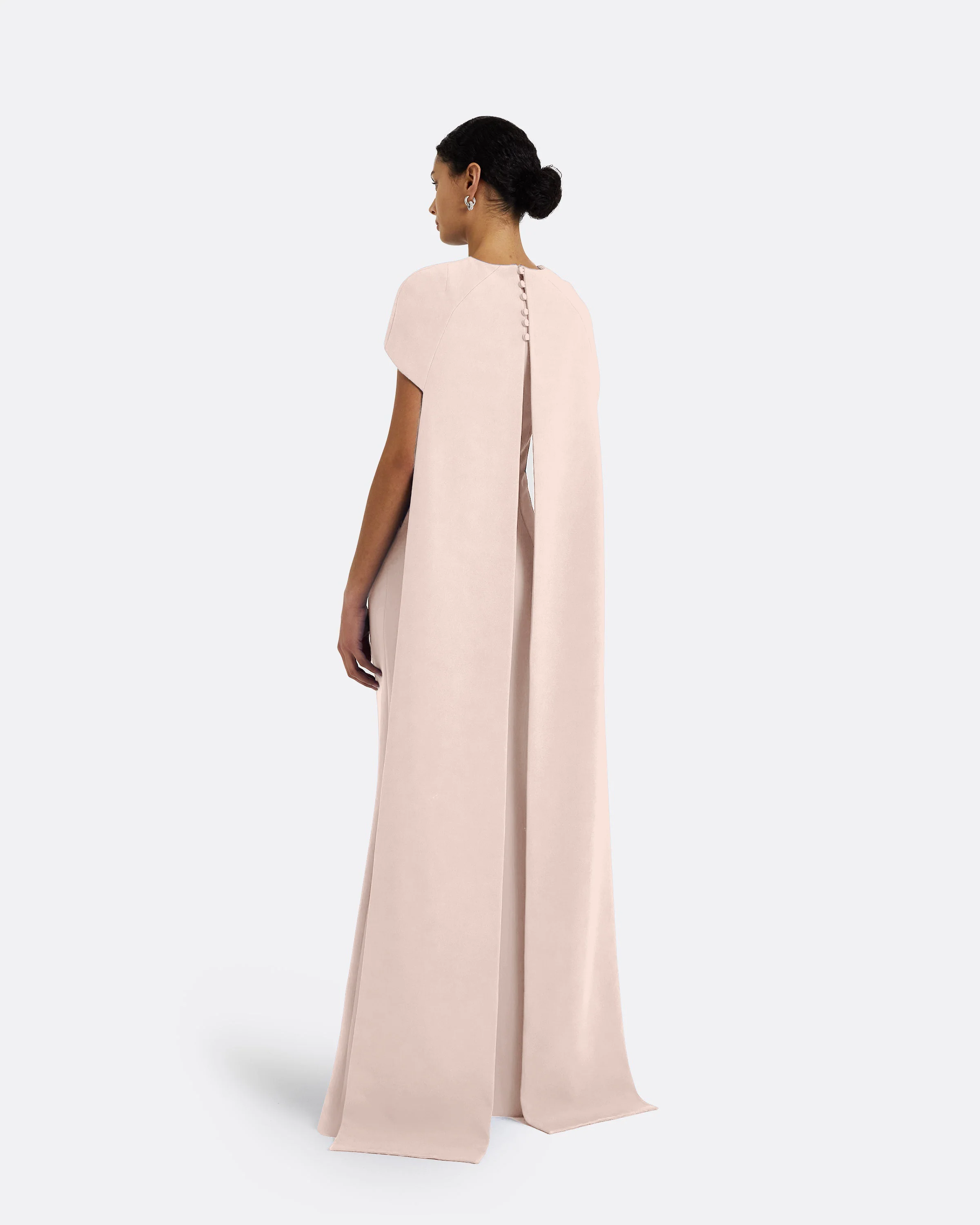 Ginkgo Long Dress in Pale Pink - Image 17