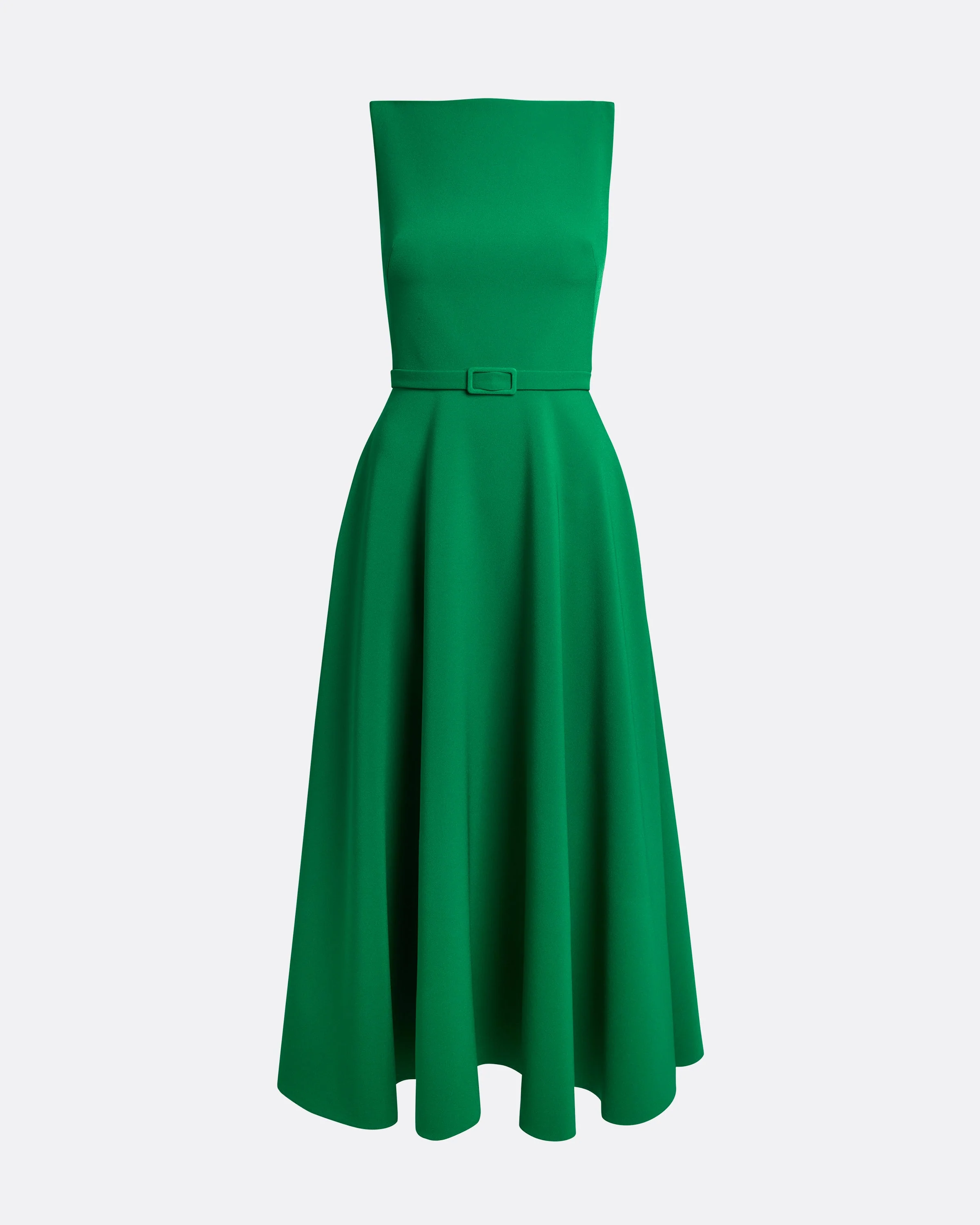 Ginny Midi Dress in Jewel Green - Image 10