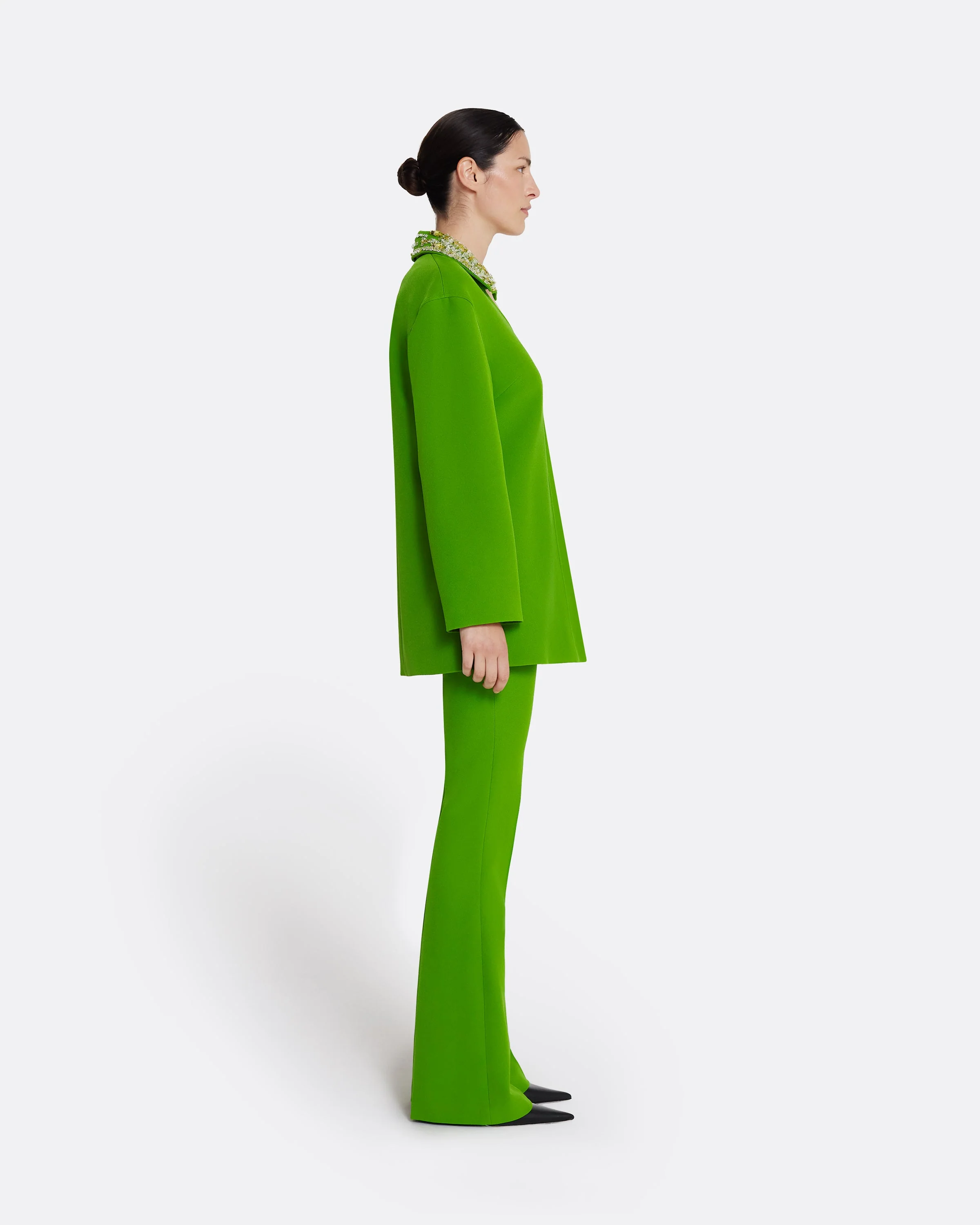 Giovanna Top in Verdant Green with Multi-greens - Image 11
