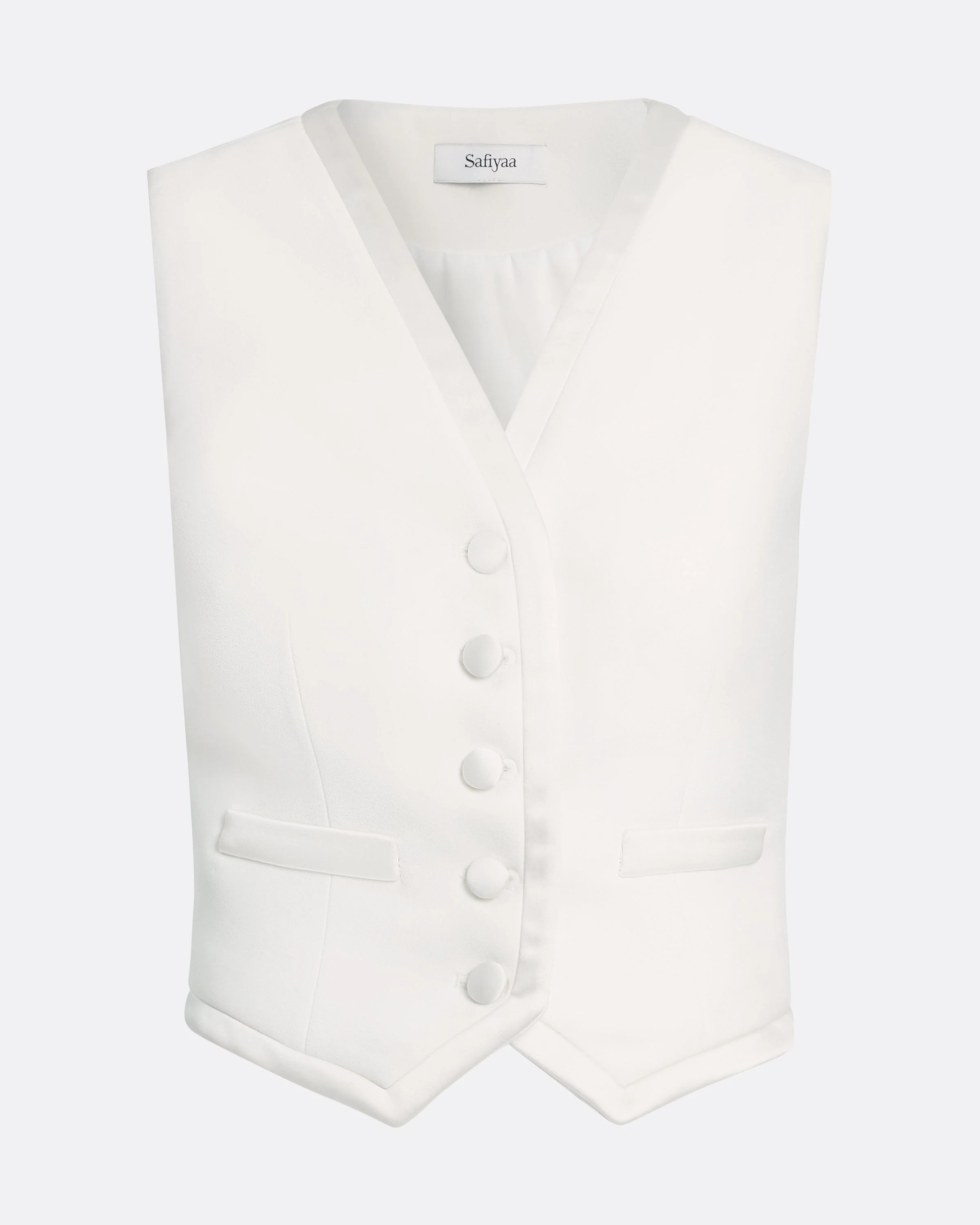 Glinda Waistcoat in Ivory - Image 12