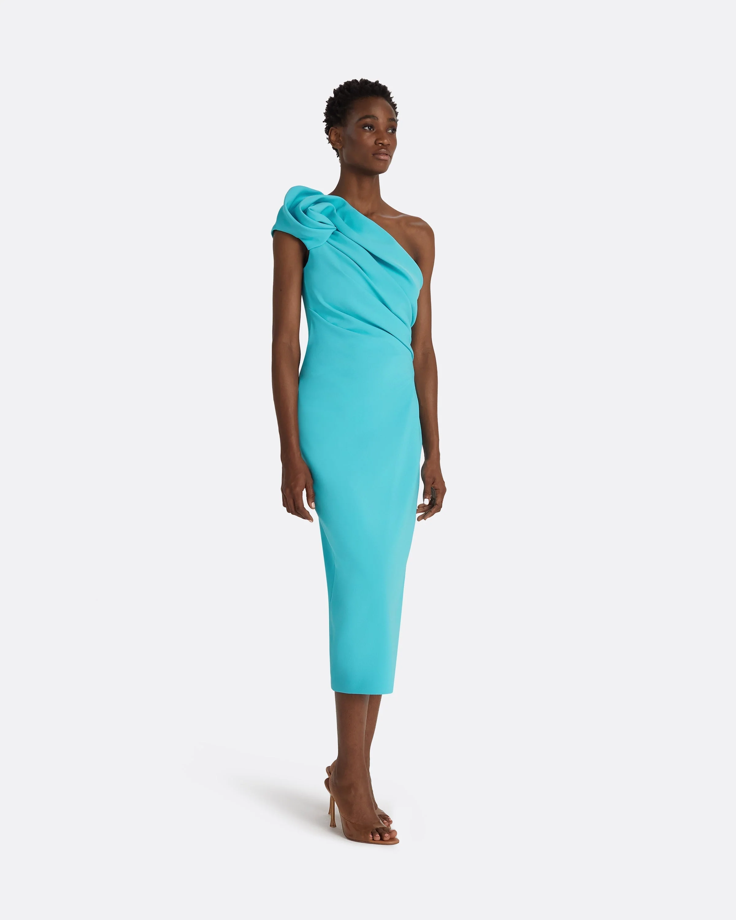 Granalle Aquamarine Midi Dress - Image 9
