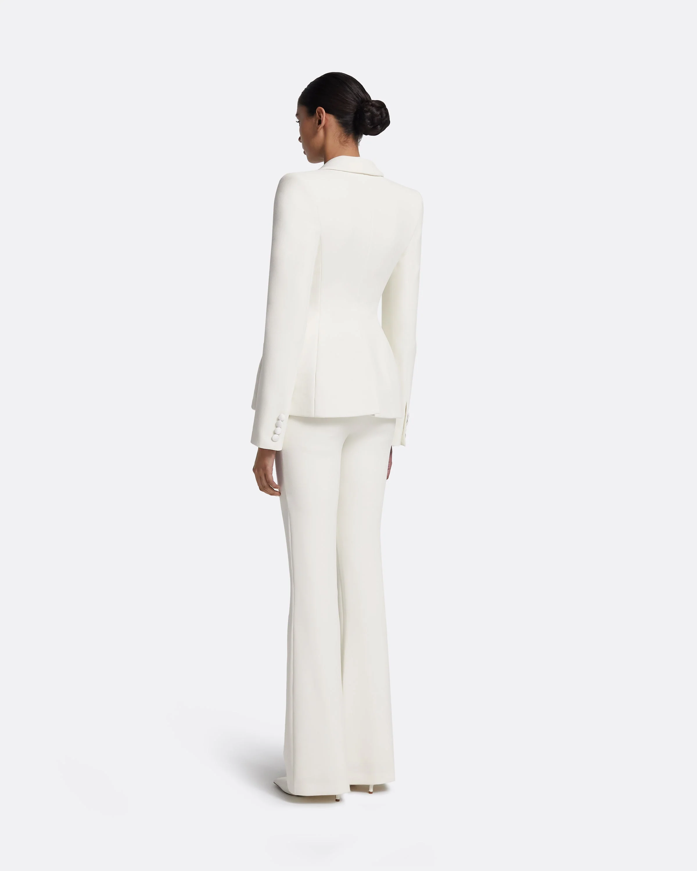 Gulsen Jacket in Porcelain on Ivory - Image 2