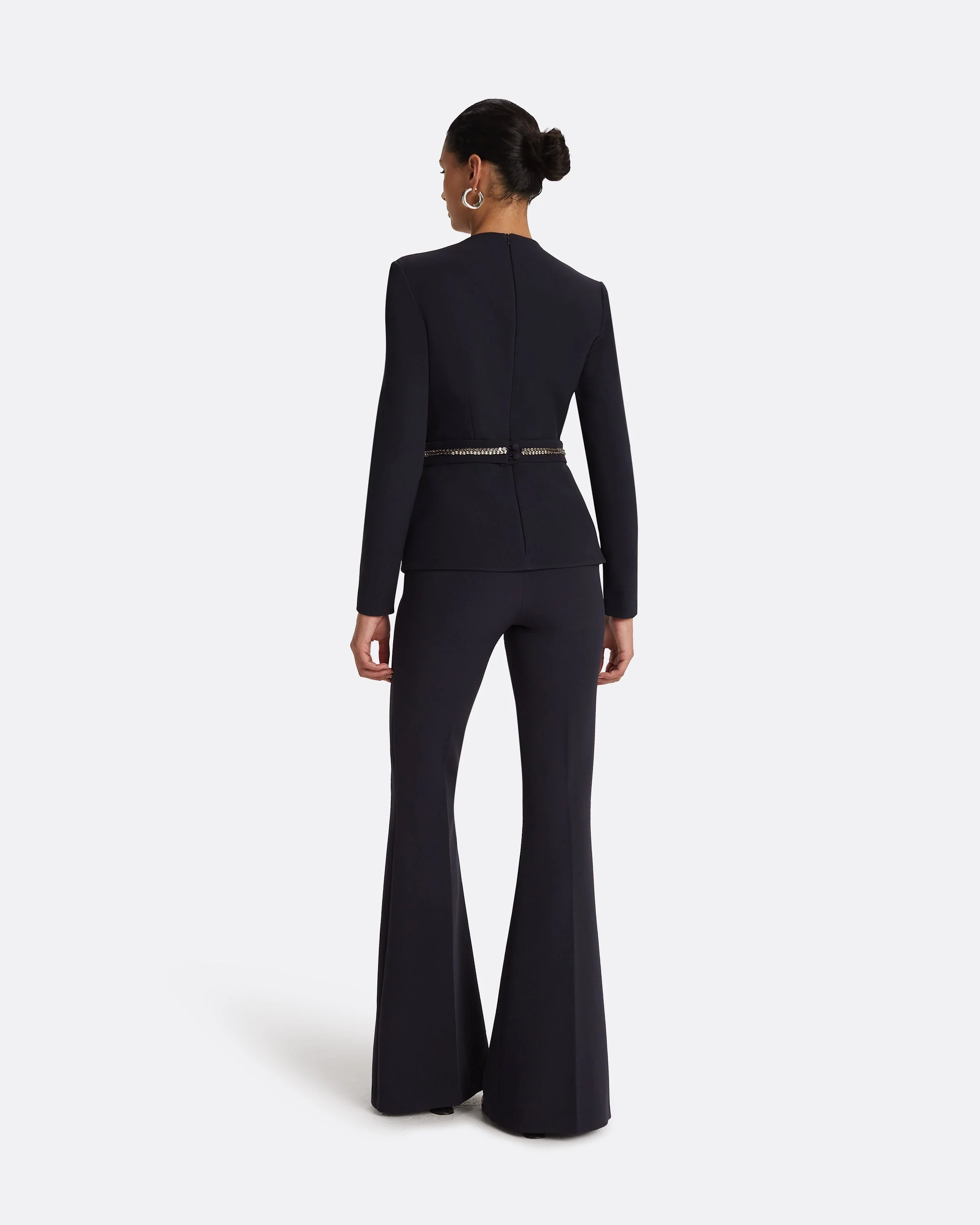 Halluana Midnight Navy Trousers - Image 10