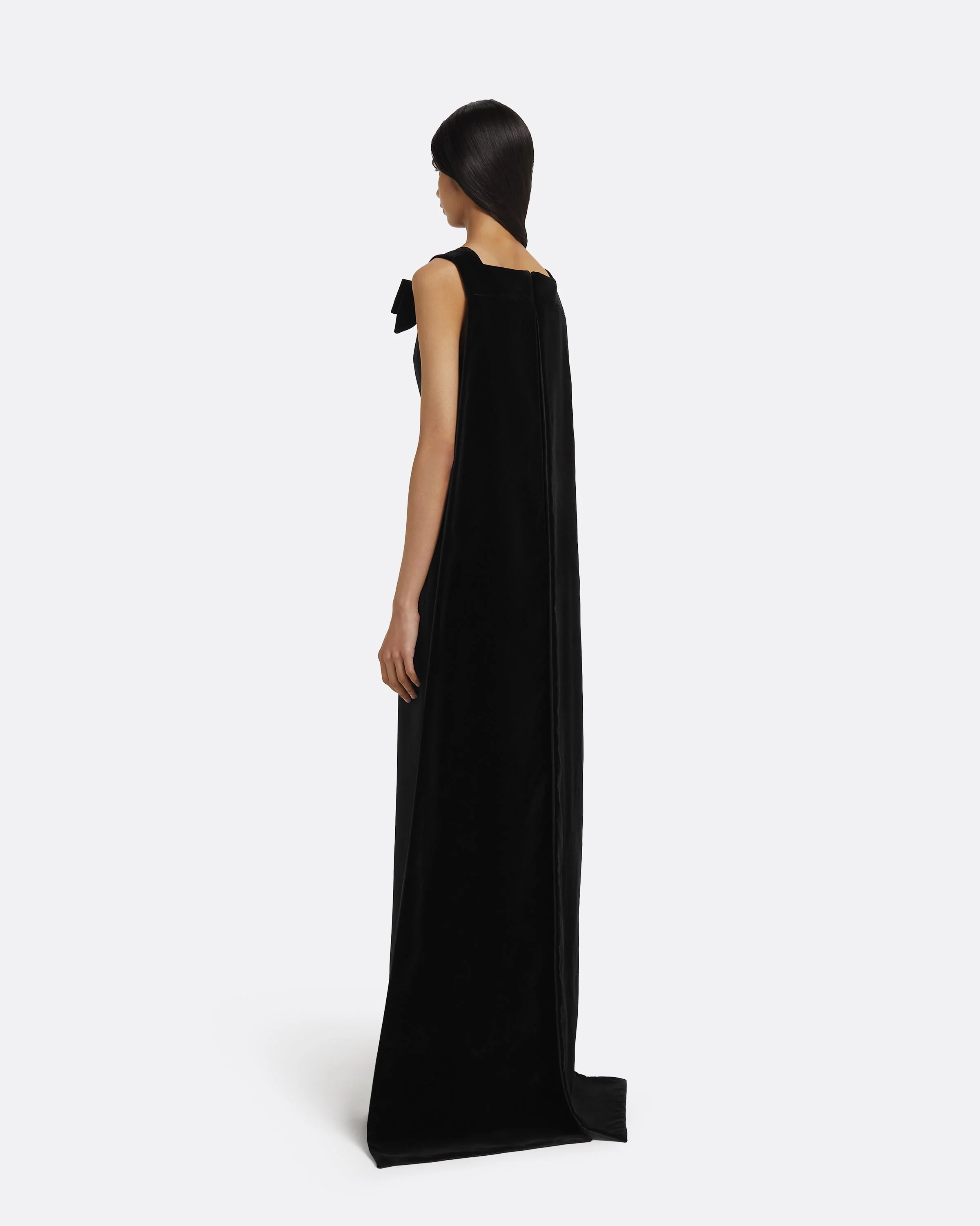 Harley Long Dress in Black - Image 2
