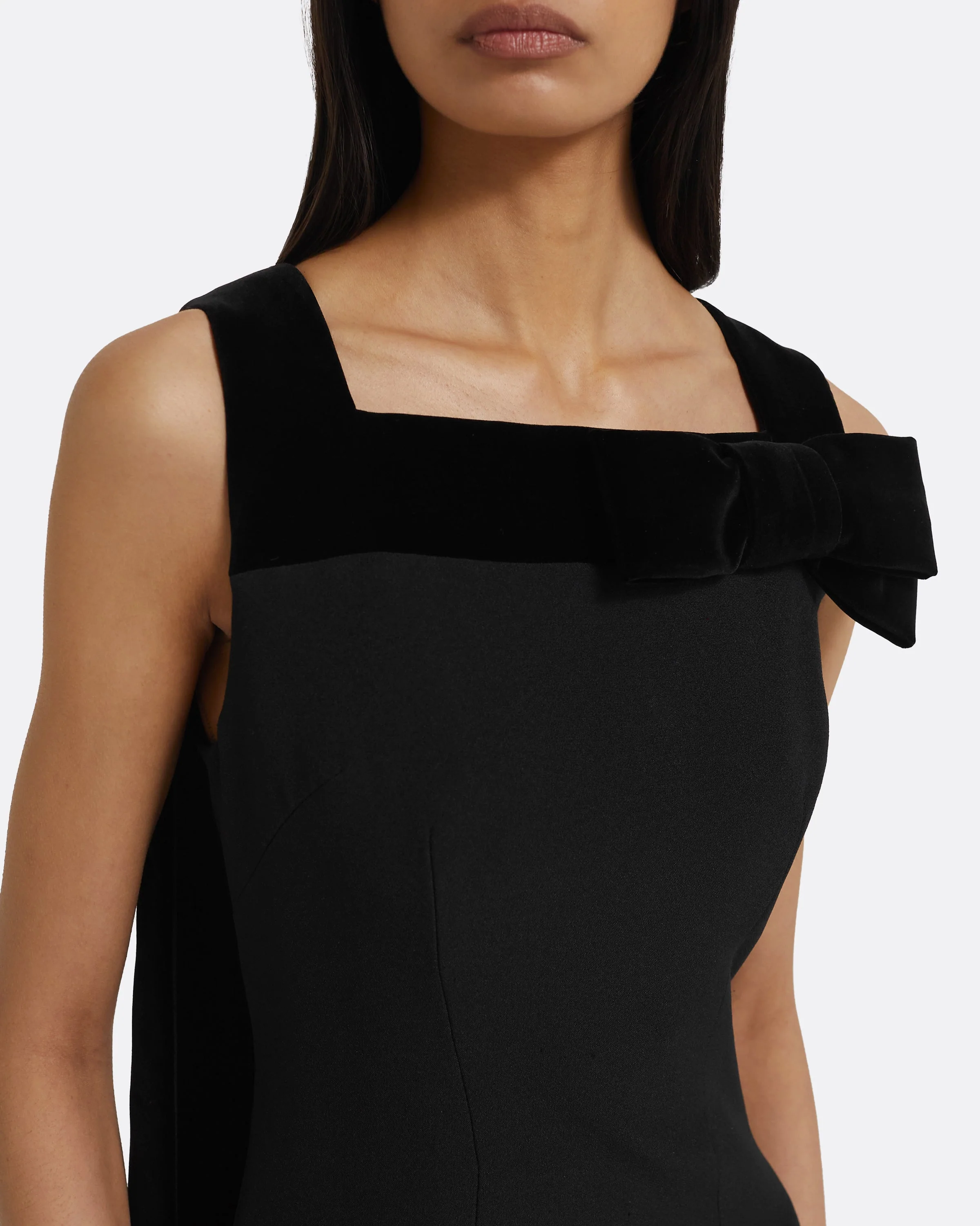 Harley Long Dress in Black - Image 3