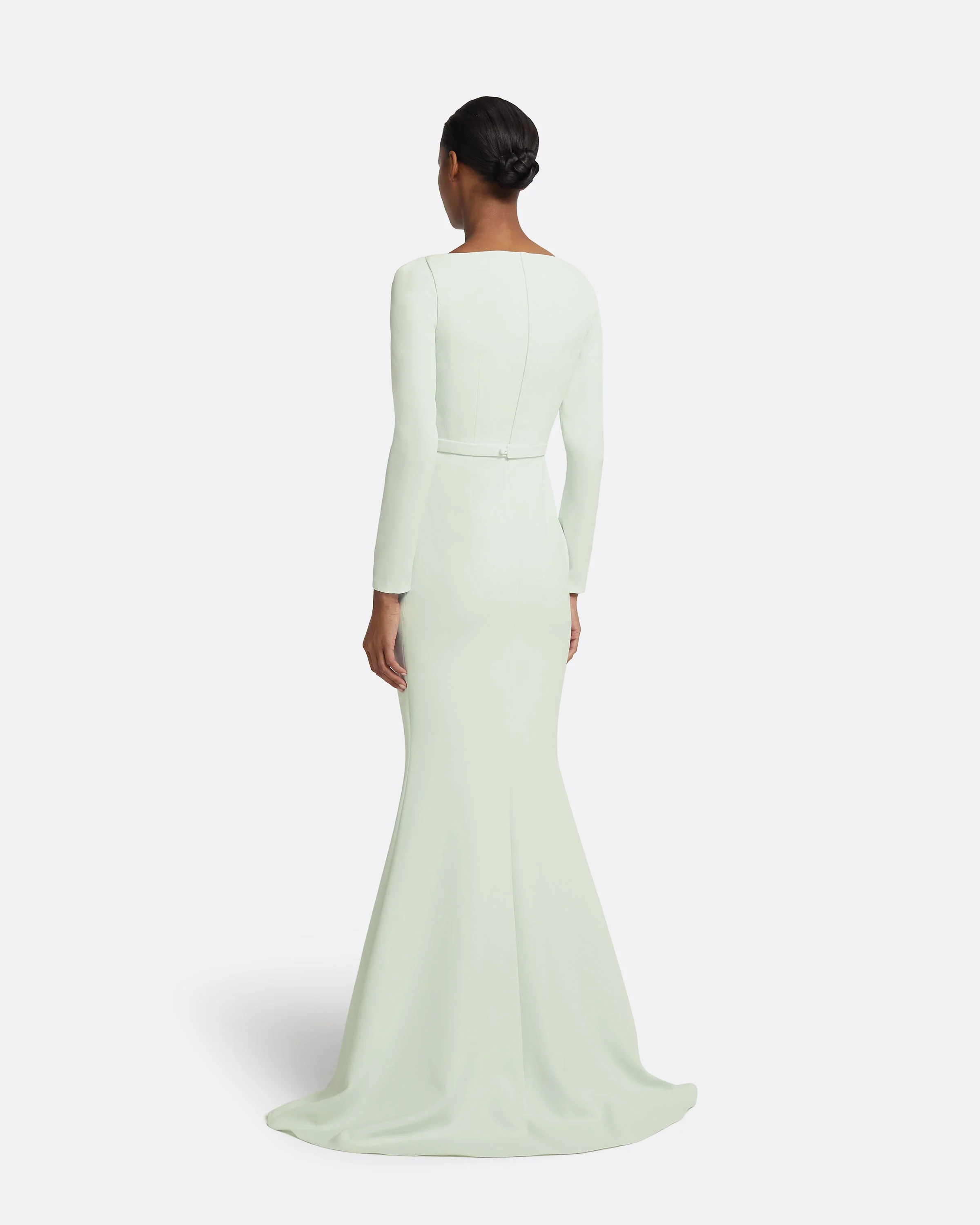 Heidi Long Dress in Spearmint - Image 7