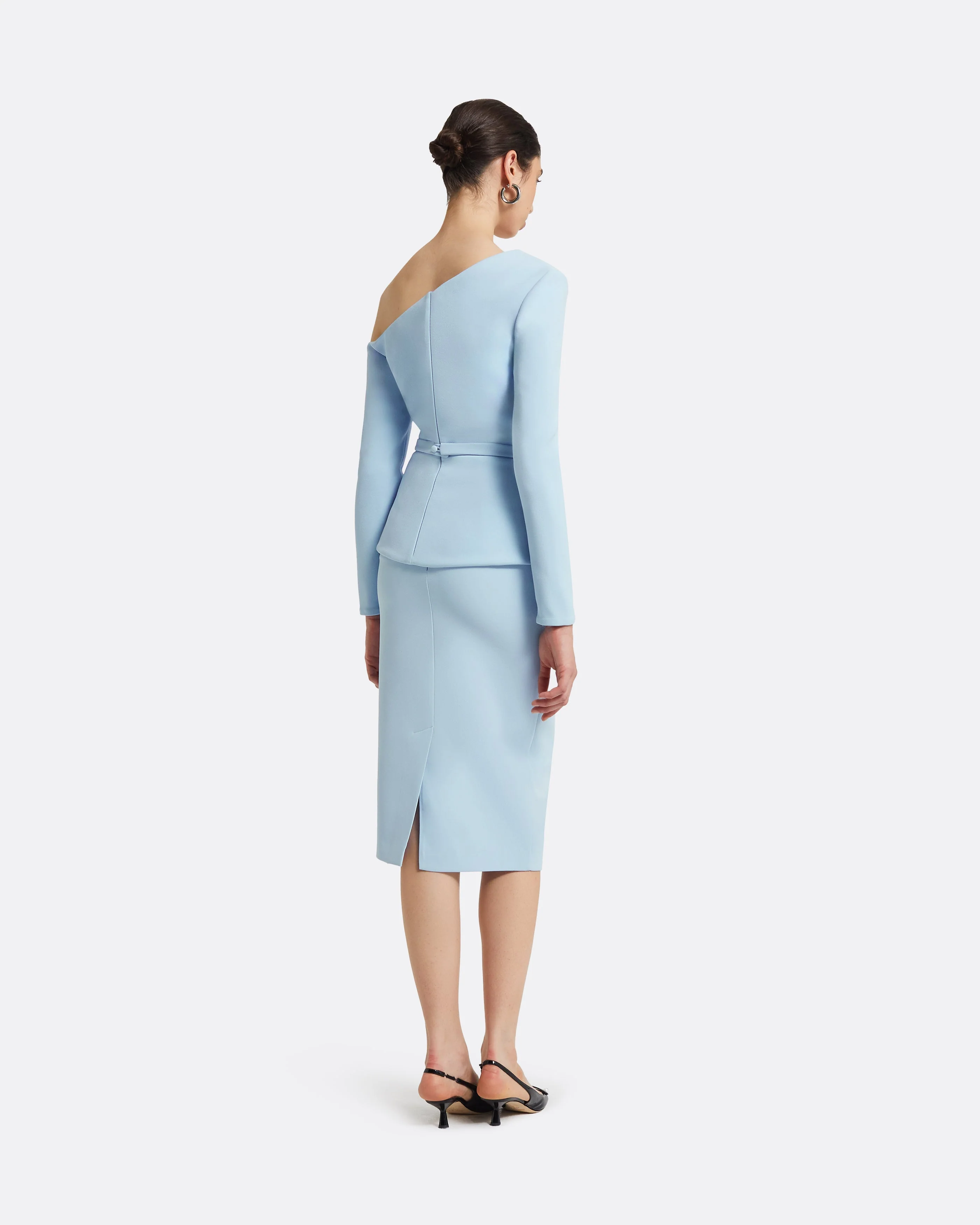 Hokoku Pale Blue Skirt - Image 6