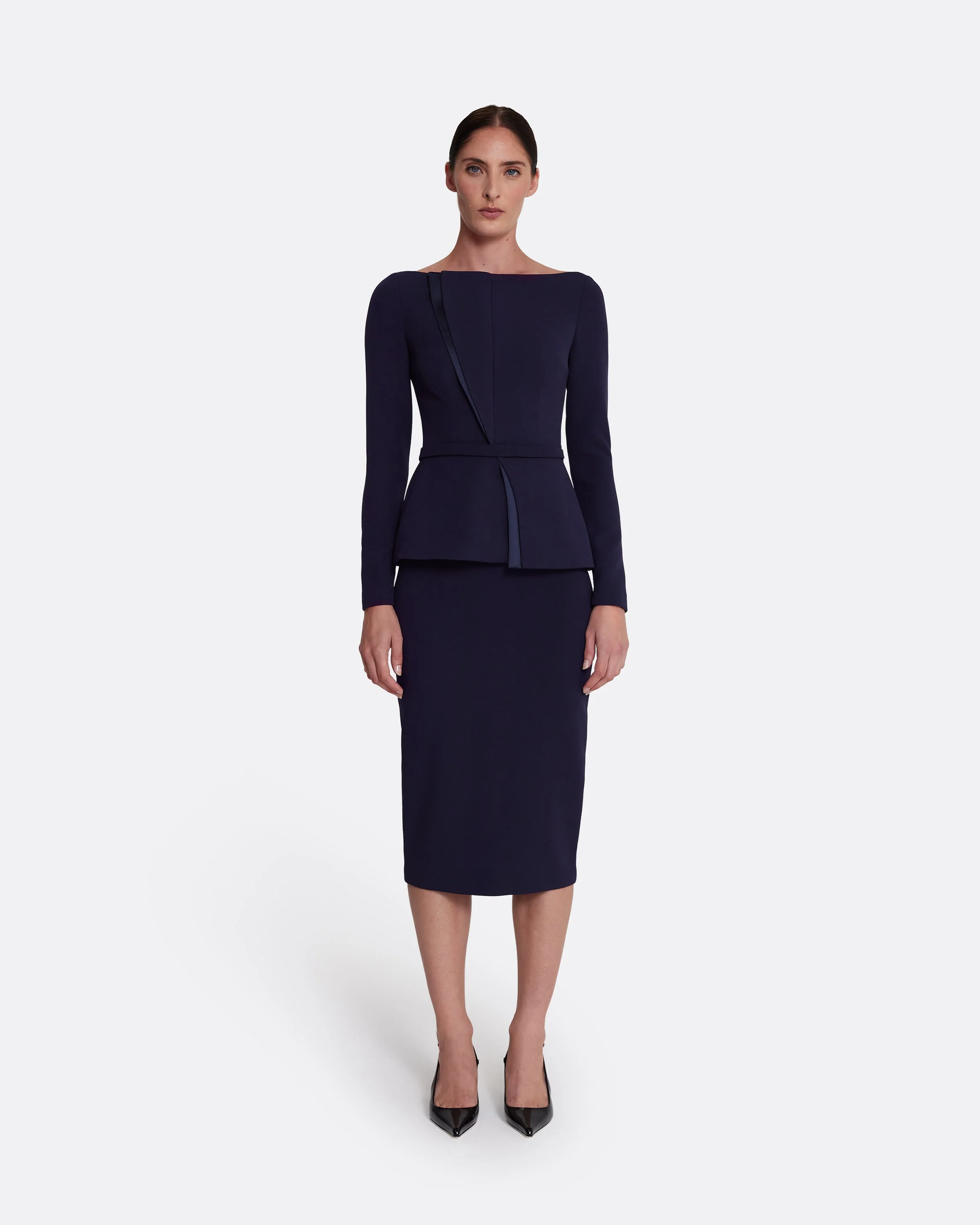 Hokoku Skirt In Azurite Blue - Image 5