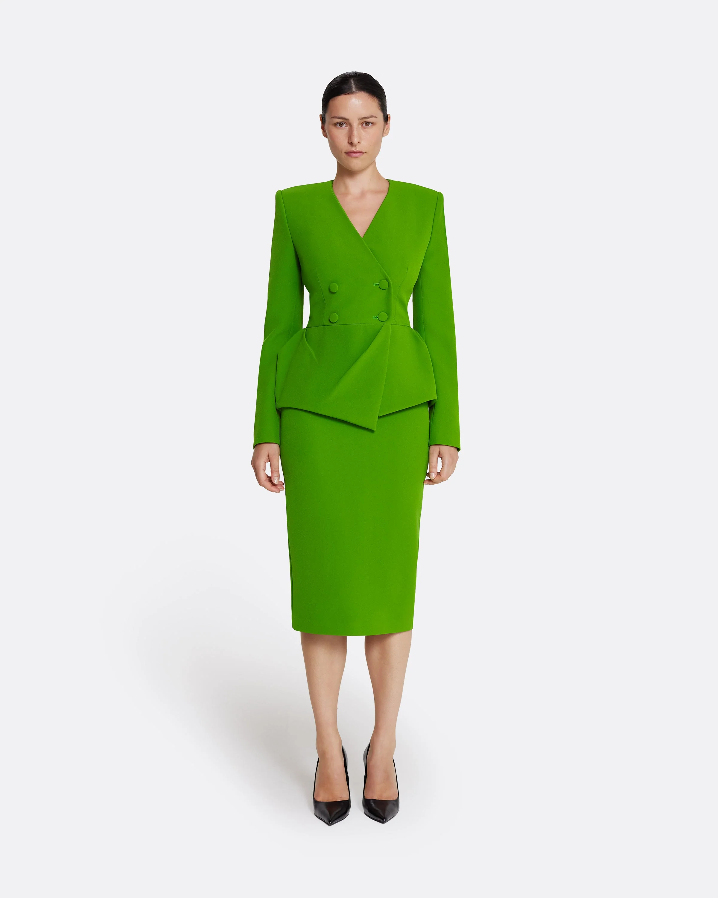Hokuku Skirt in Verdant Green